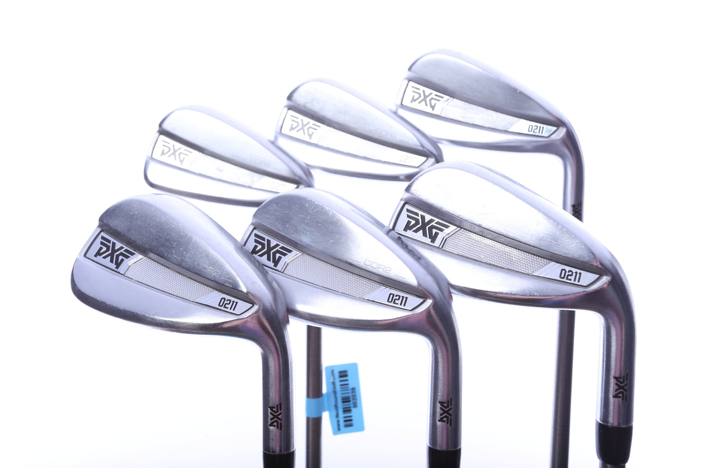 Used PXG 0211 XCOR2 Iron Set - Right-Handed - 5-PW - Regular Flex-Next Round
