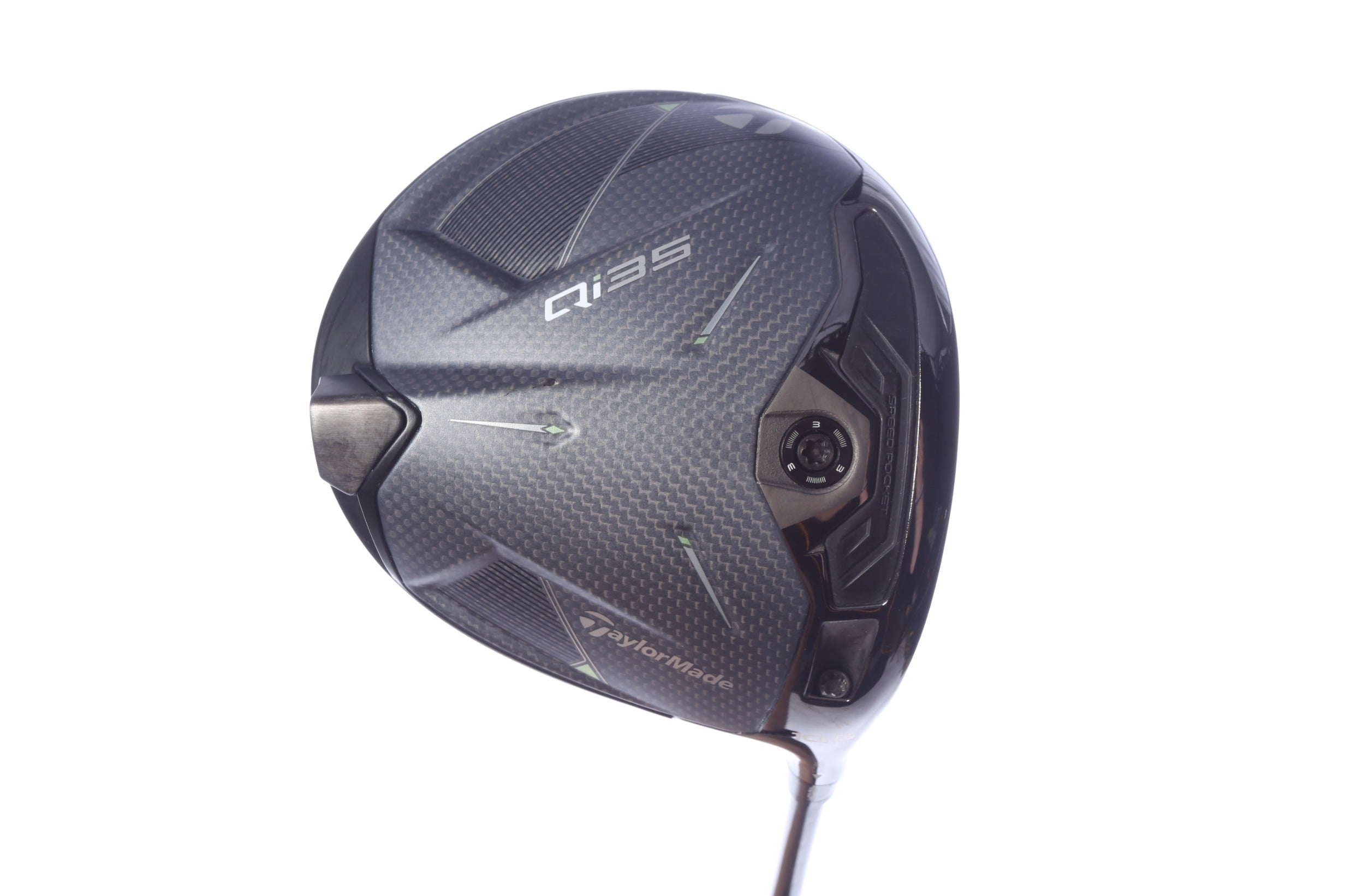 Used TaylorMade Qi35 Driver - 10.5 Degrees - Stiff Flex Project X HZRDUS SMOKE RDX Red - Right-Handed