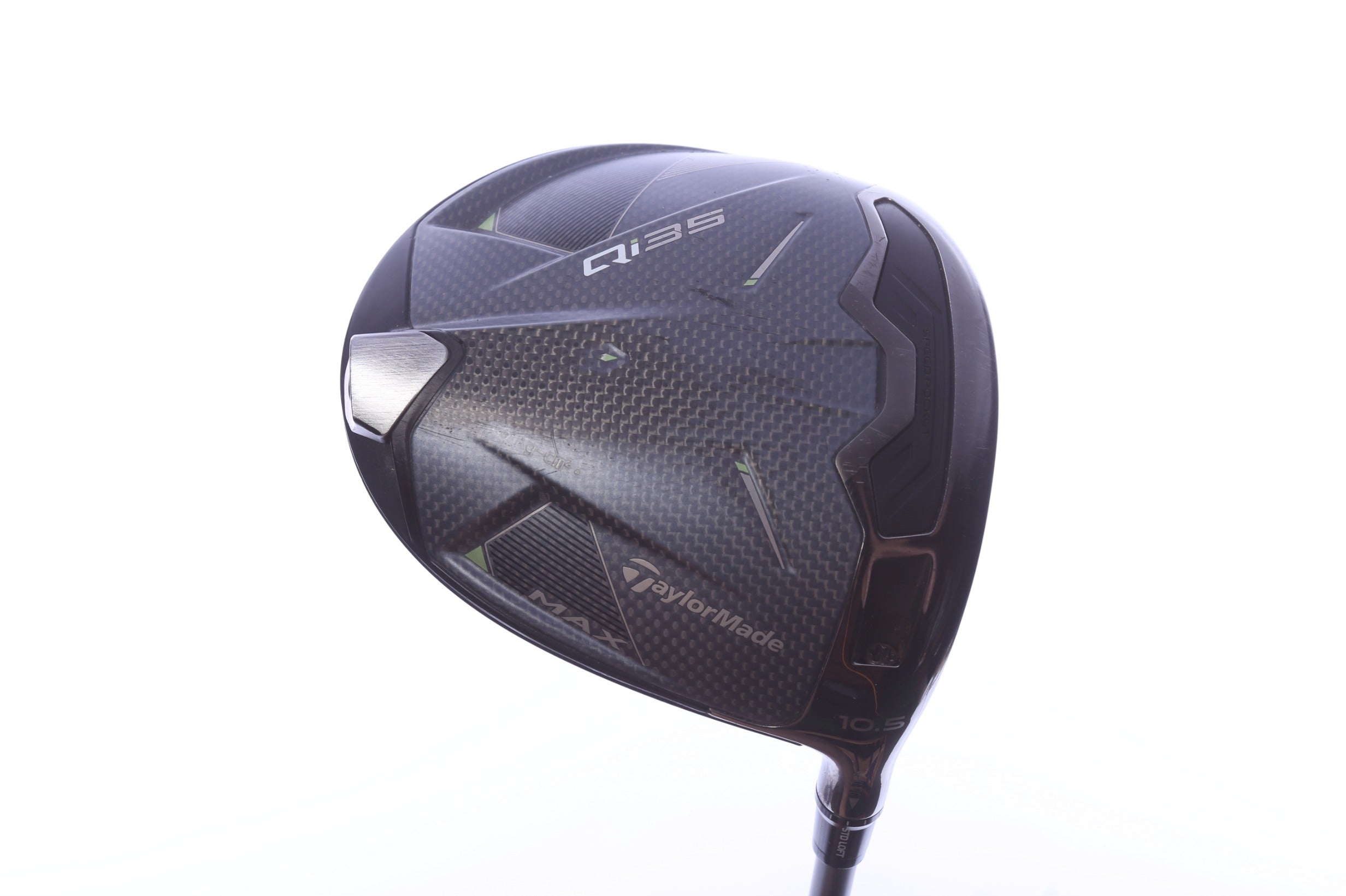 Used TaylorMade Qi35 MAX Driver - 10.5 Degrees - Regular Flex Fujikura Air Speeder - Right-Handed