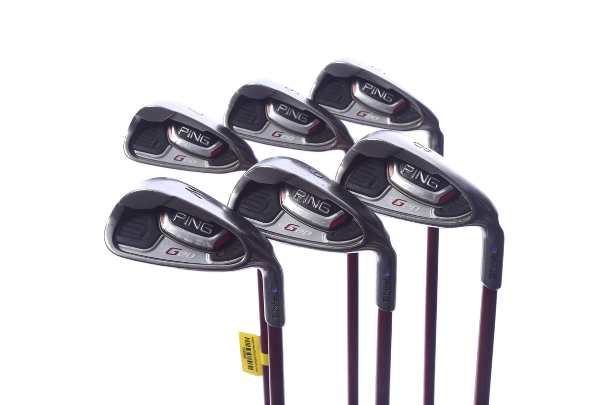 Used Ping G20 Iron Set - Right-Handed - 5-PW - Ladies Flex