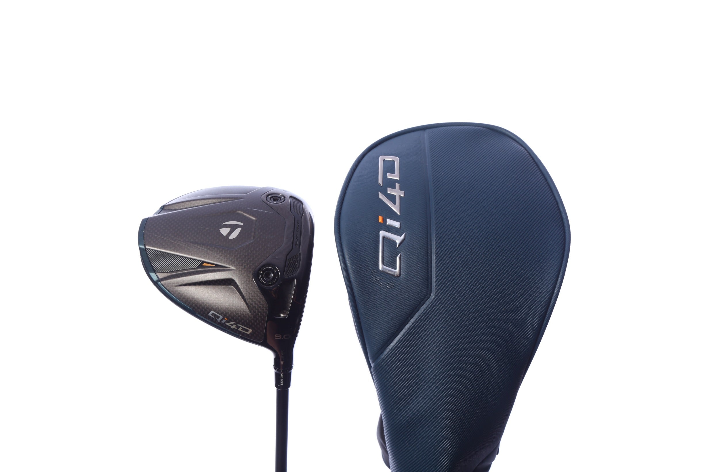 Used TaylorMade Qi4D Driver - 9 Degrees - Stiff Flex TaylorMade REAX - Right-Handed