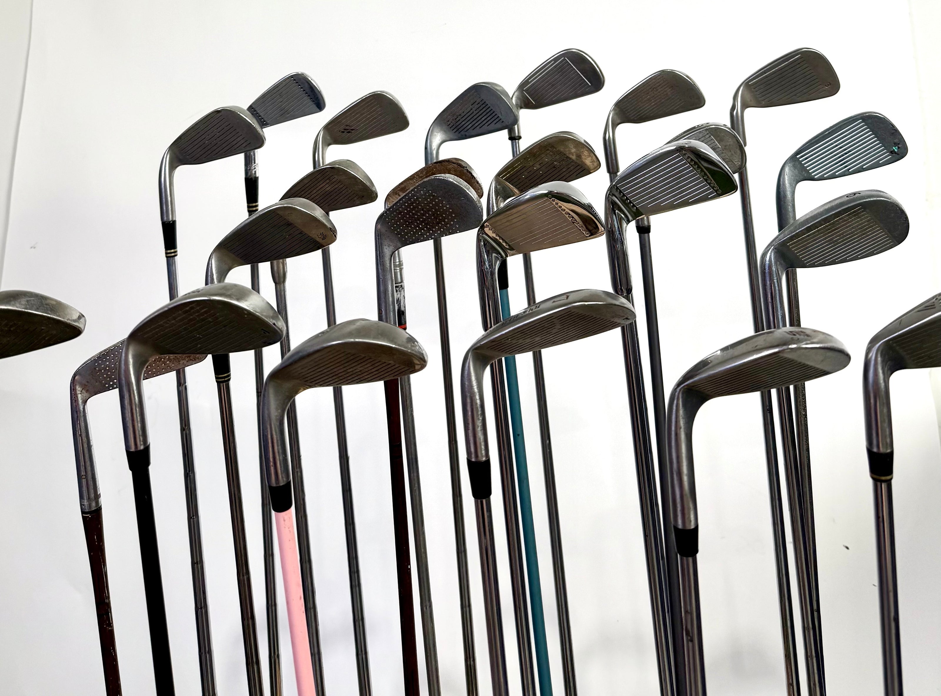 Wholesale Lot of 24 Golf Clubs - Right Handed - Assorted Irons and Wedges-Next Round