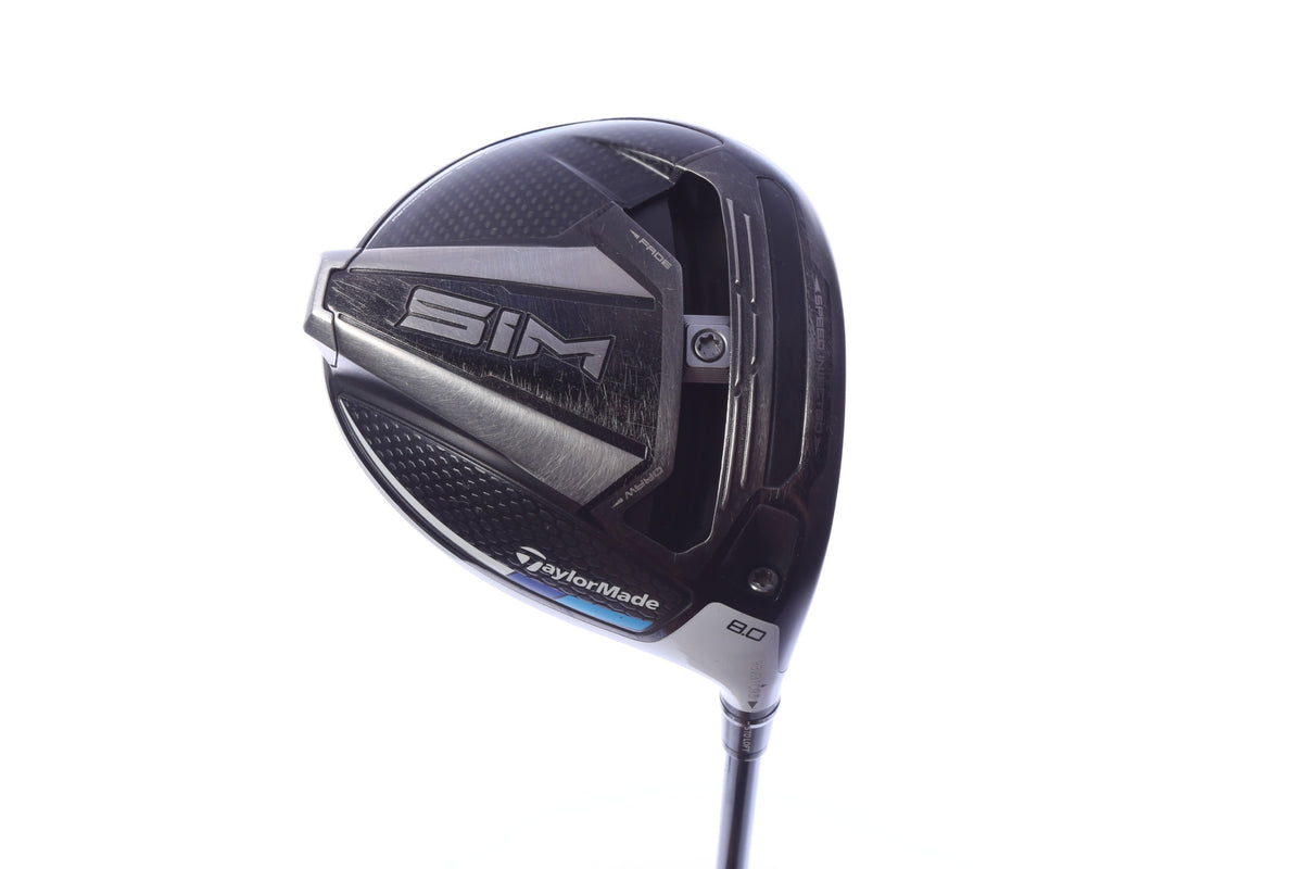 Used TaylorMade SIM Driver - 8 Degrees - Stiff Flex Project X HZRDUS SMOKE Black RDX - Right-Handed