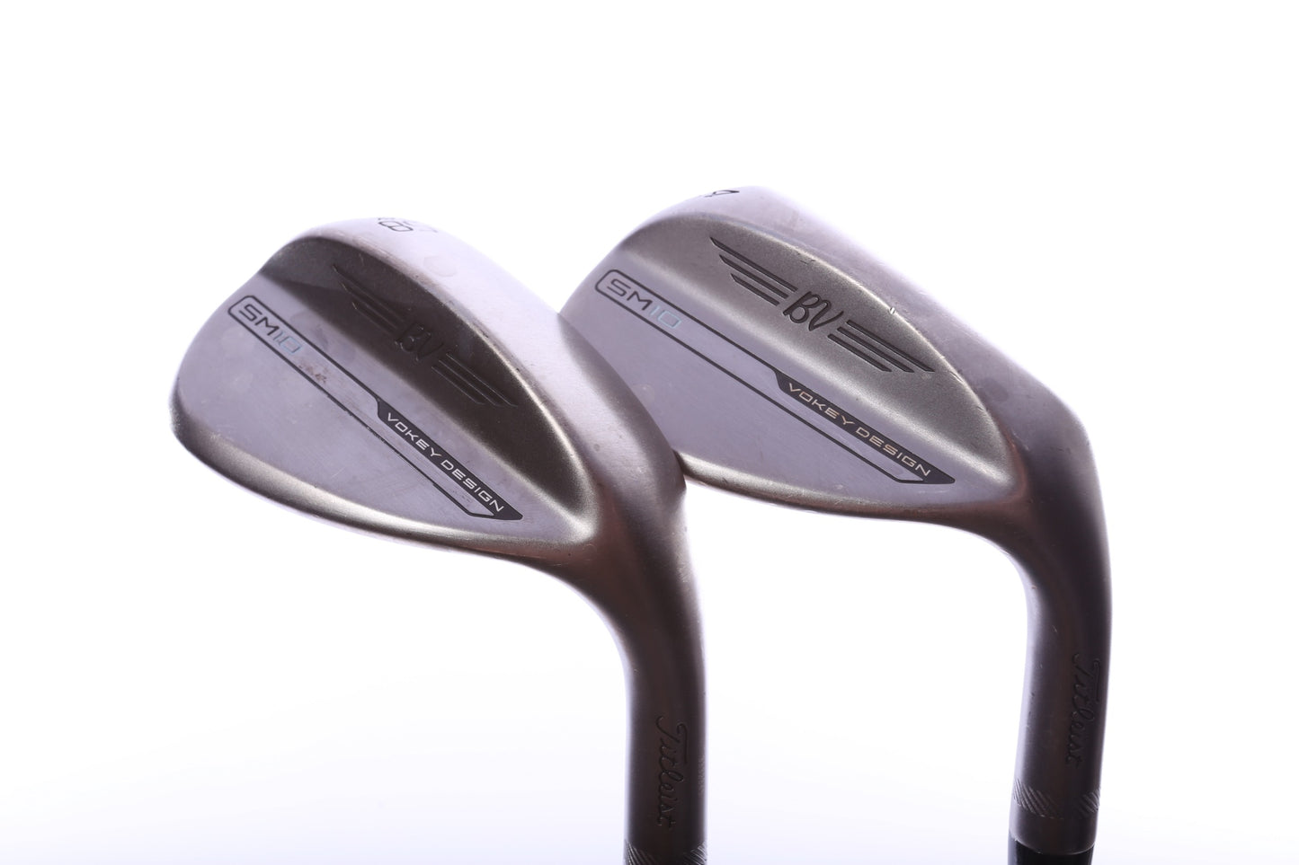 Used Titleist Vokey SM10 Nickel Wedge Set - Right-Handed - 54*, 58* - Seniors Flex-Next Round