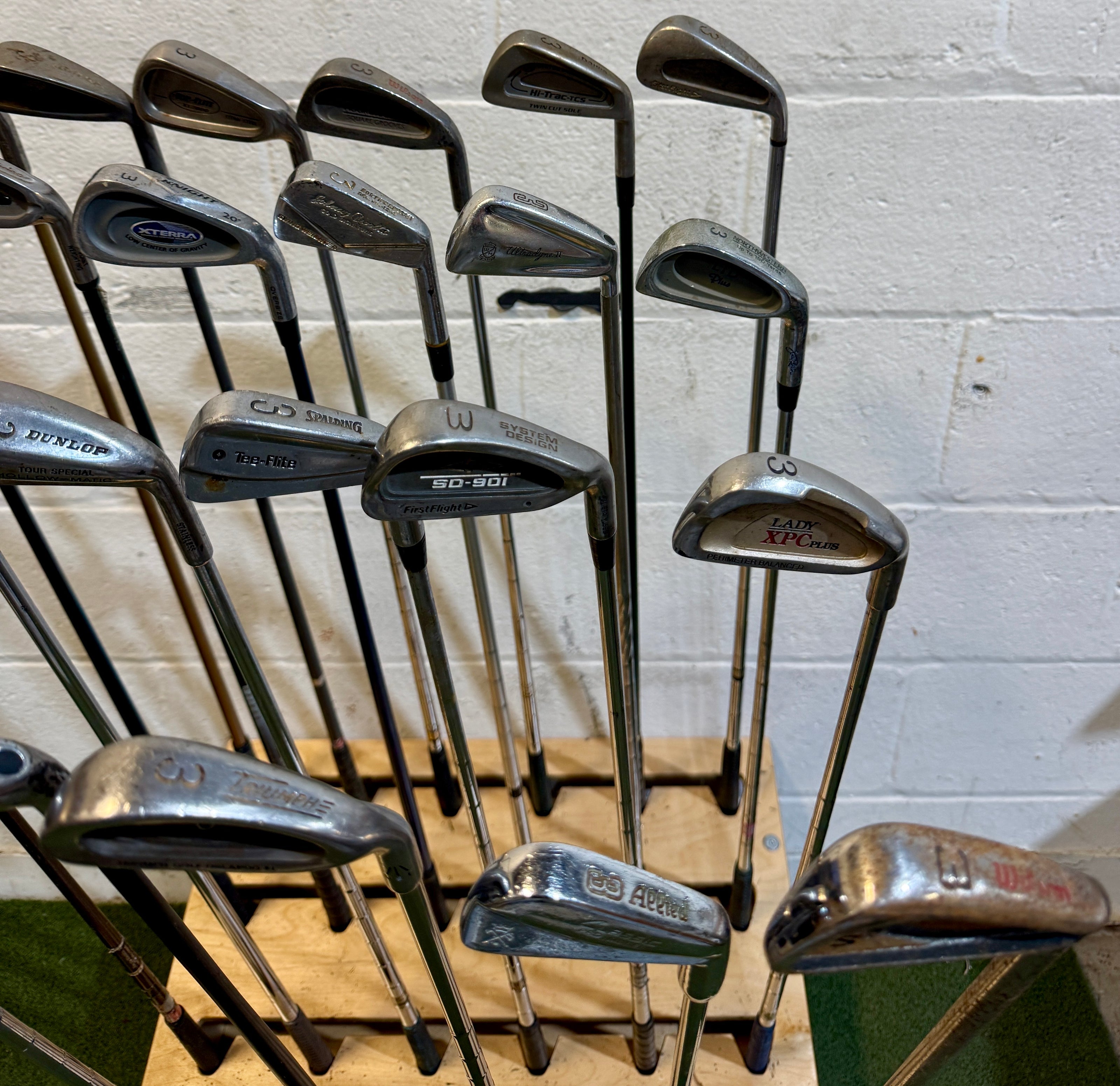 Wholesale Lot of 45 Golf Clubs - Assorted Single Irons-Next Round