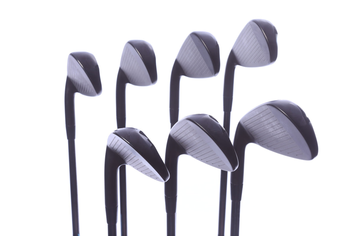 Used Mizuno JPX 925 Hot Metal Black Ion Iron Set - Right-Handed - 4-PW - Stiff Flex-Next Round