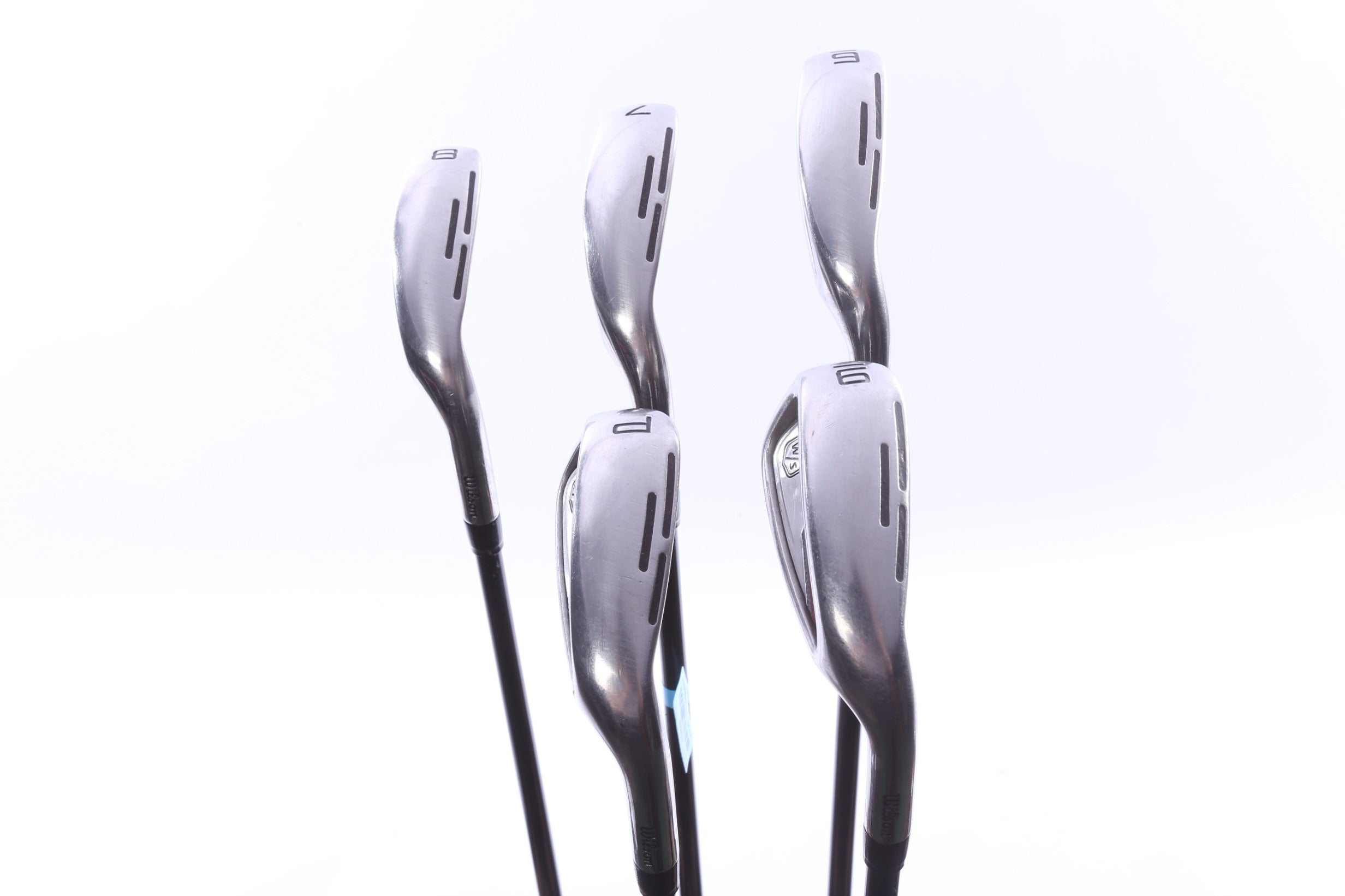 Used Wilson Dynapwr Iron Set - Right-Handed - 6-PW - Regular Flex-Next Round