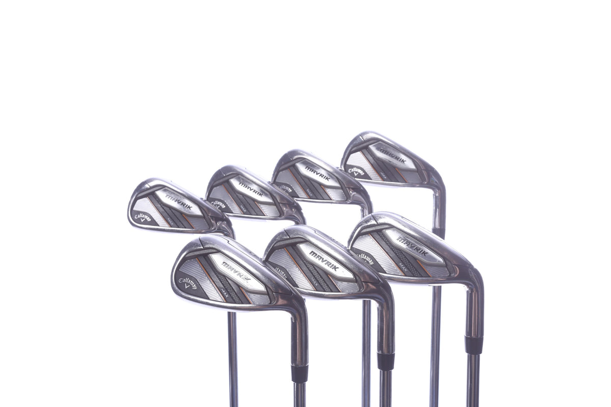 Used Callaway Mavrik Max Iron Set - Right-Handed - 4-PW - Regular Flex-Next Round