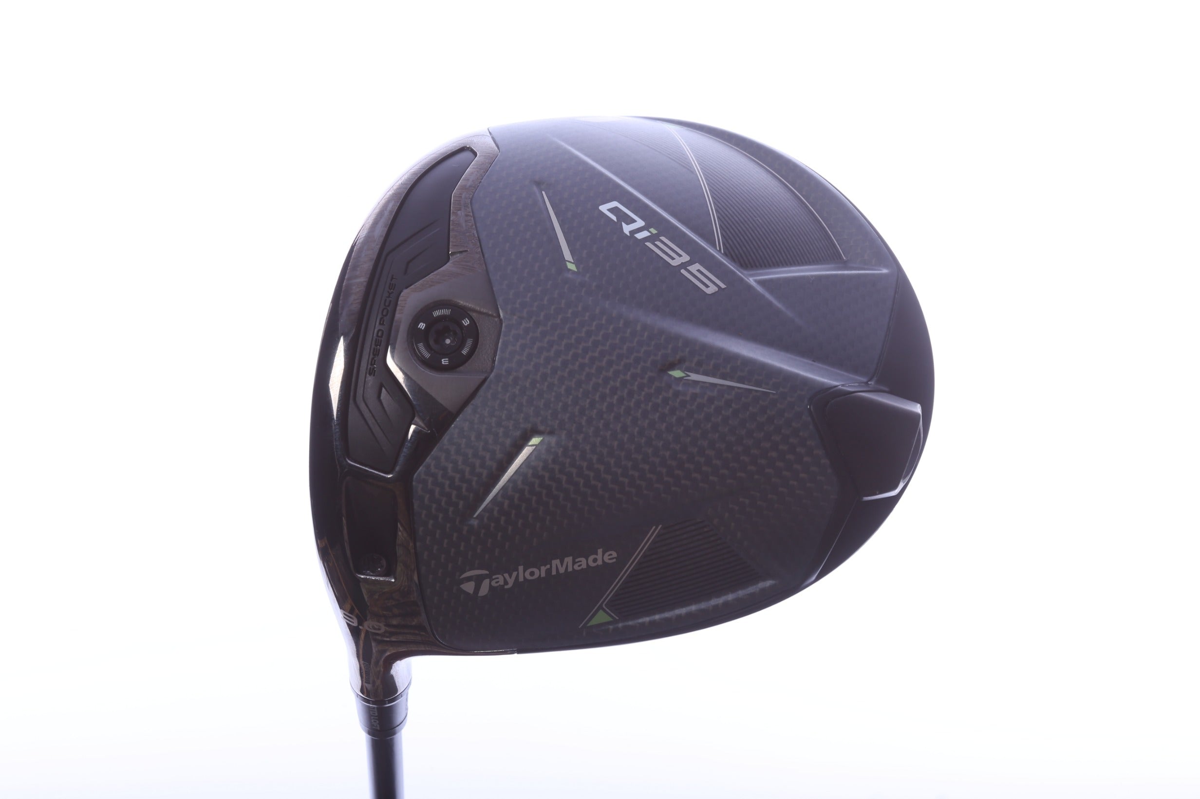 Used TaylorMade Qi35 Driver - 9 Degrees - Stiff Flex Project X Hzrdus Smoke RDX - Left-Handed