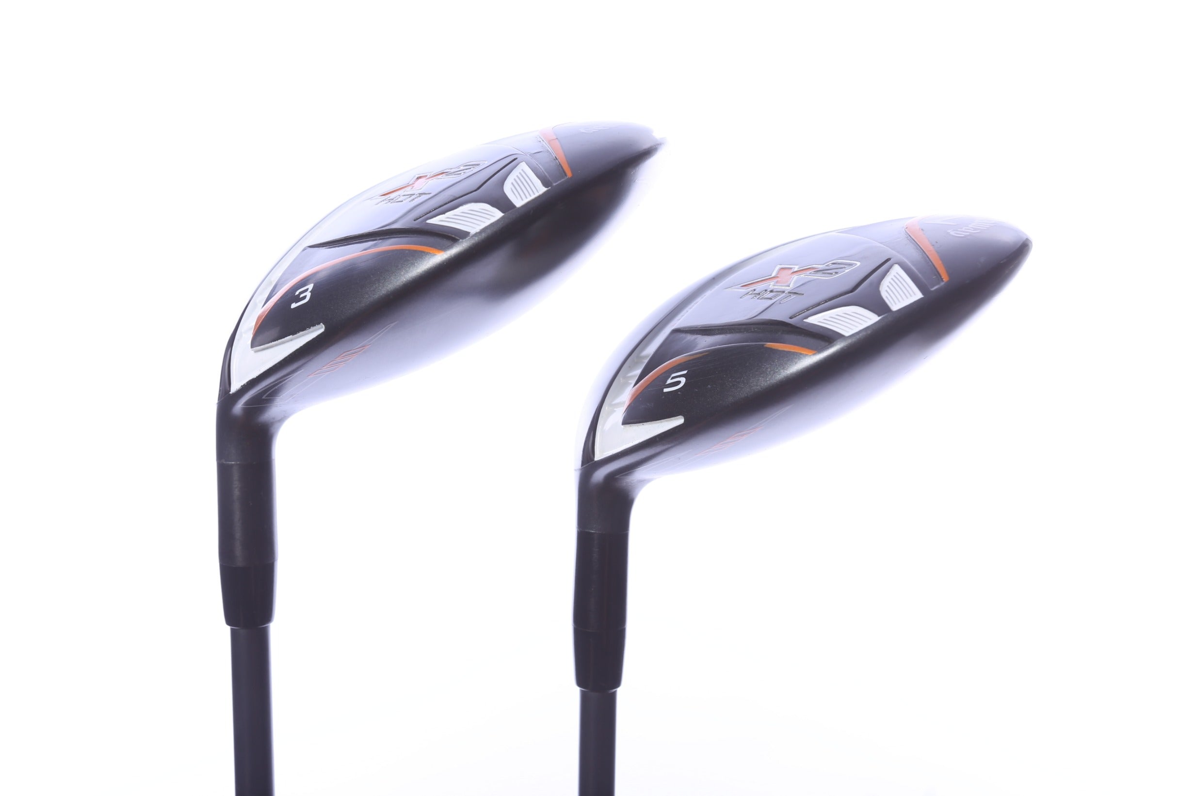 Used Callaway X2 Hot Wood Set - Left-Handed - 3W, 5W - Seniors Flex-Next Round