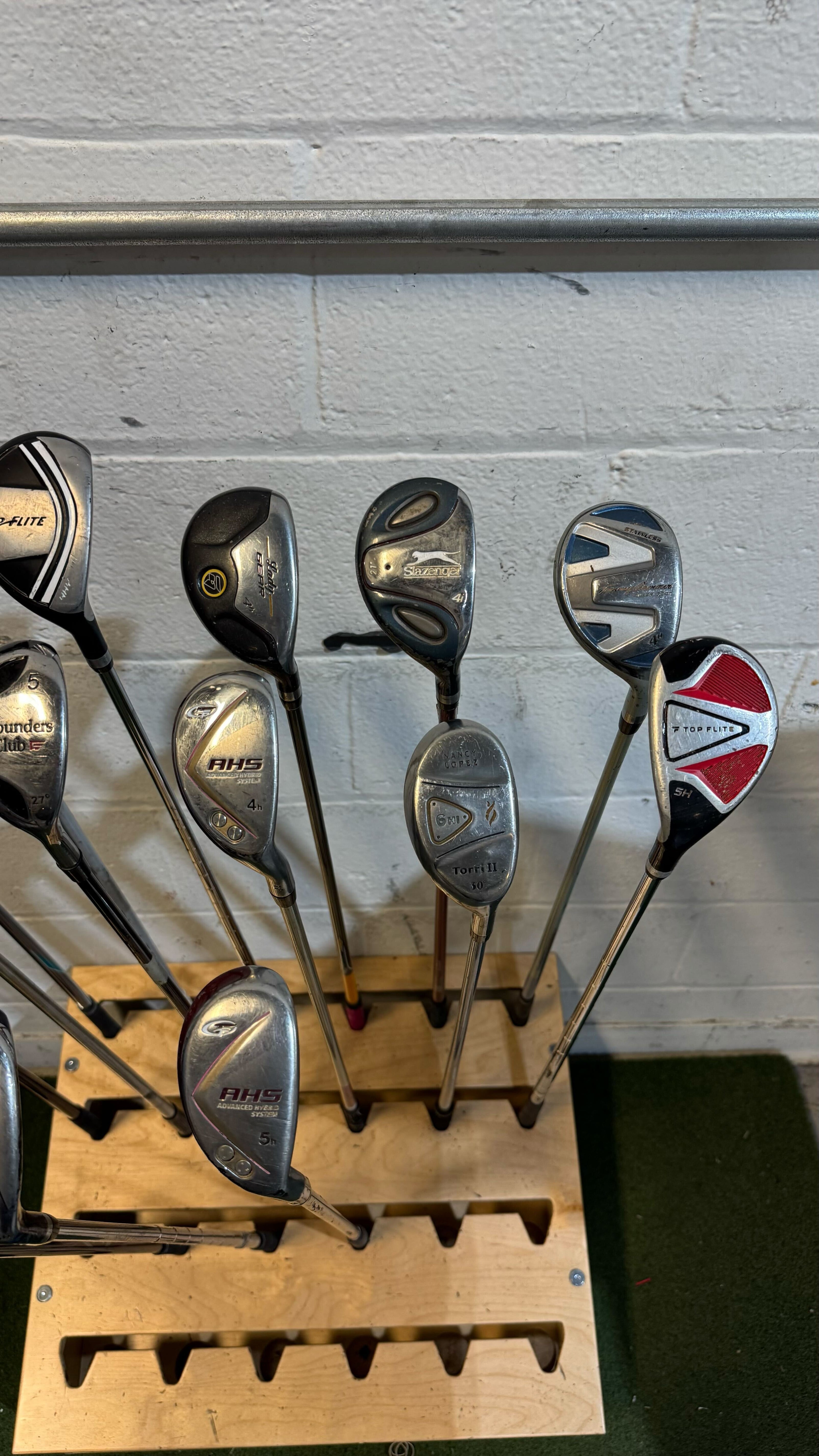 Wholesale Lot of 40 Golf Clubs - Assorted Hybrids-Next Round