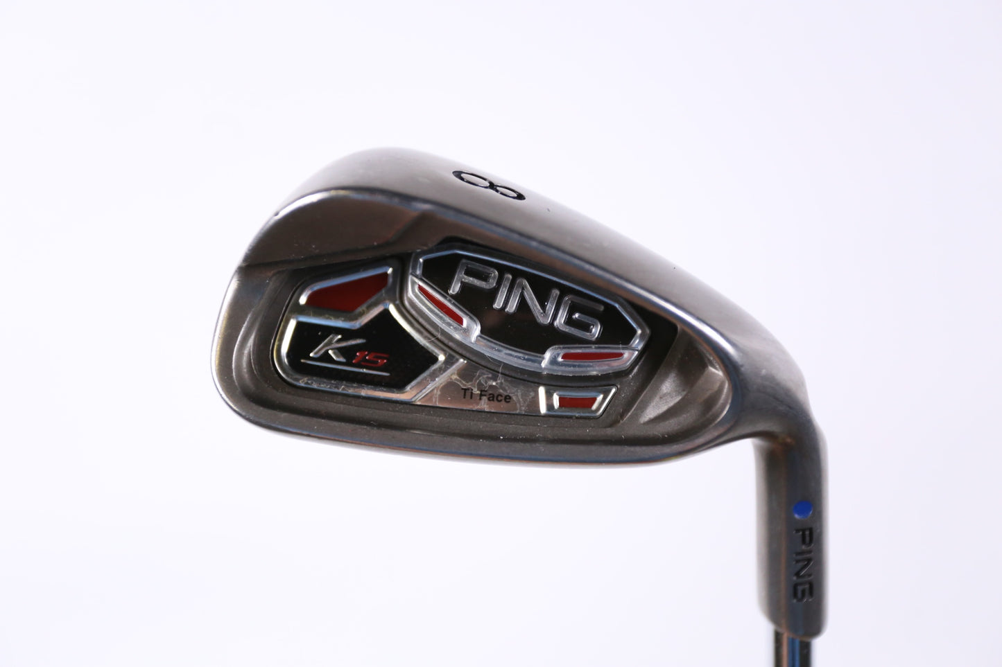 Used Ping K15 Single 8-Iron - Right-Handed - Soft Regular Flex-Next Round