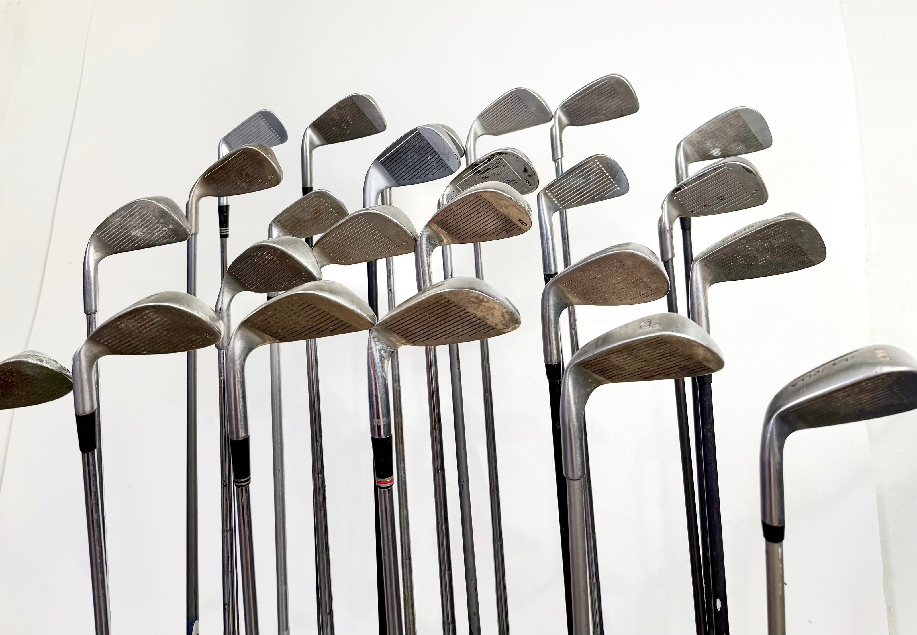 Wholesale Lot of 24 Golf Clubs - Right Handed - Assorted Irons and Wedges-Next Round