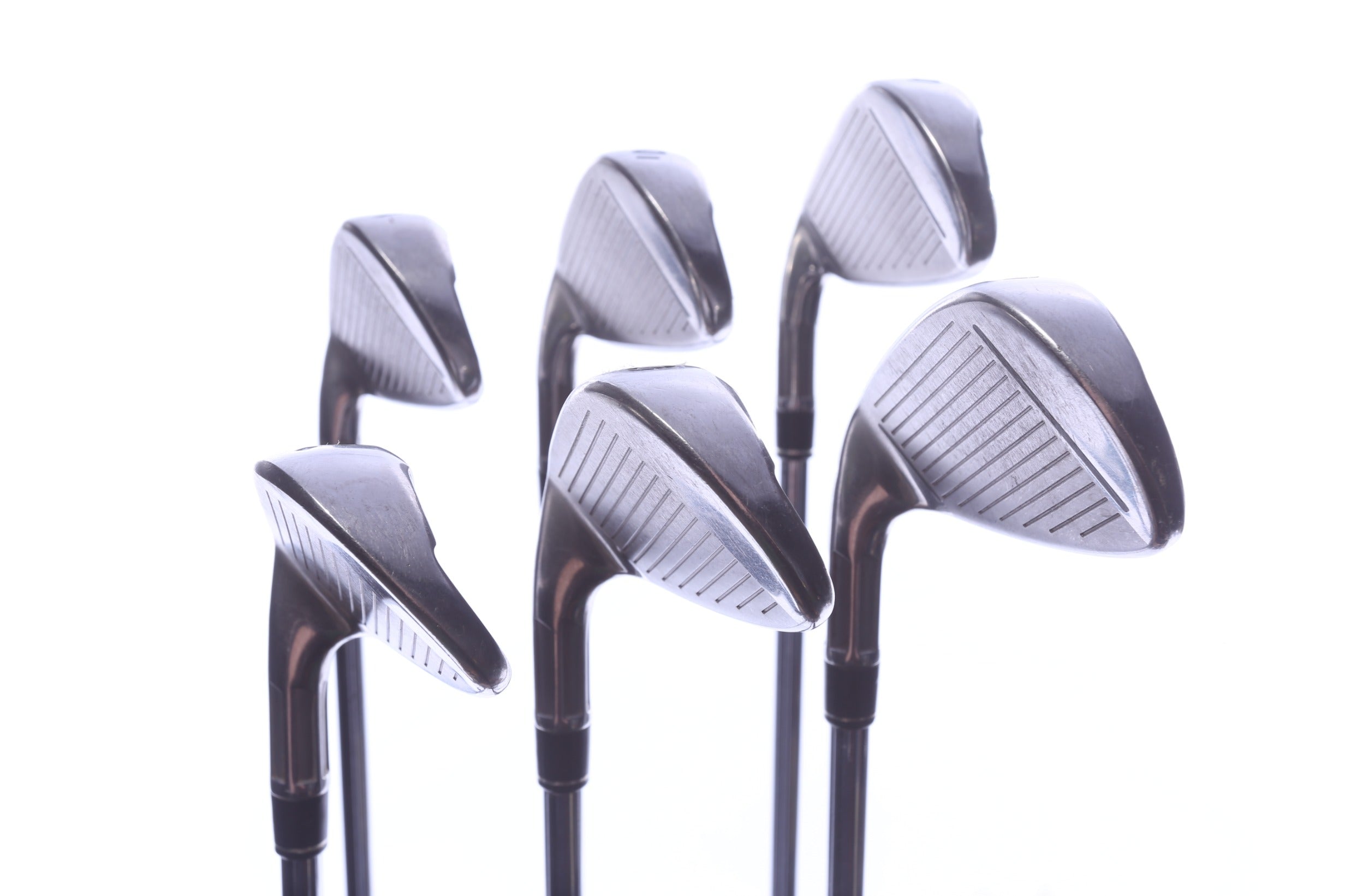 Used TaylorMade M2 2017 Iron Set - Right-Handed - 5-PW - Stiff Flex