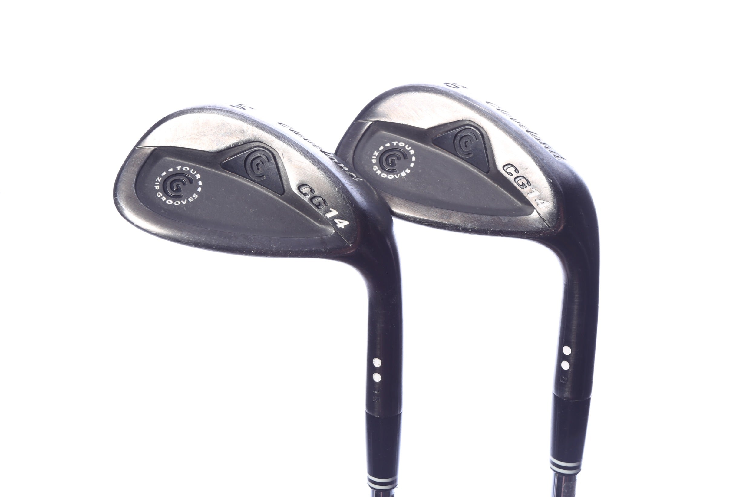 Used Cleveland CG14 Black Pearl Tour Zip Wedge Set - Right-Handed - 50*, 54* - Wedge Flex