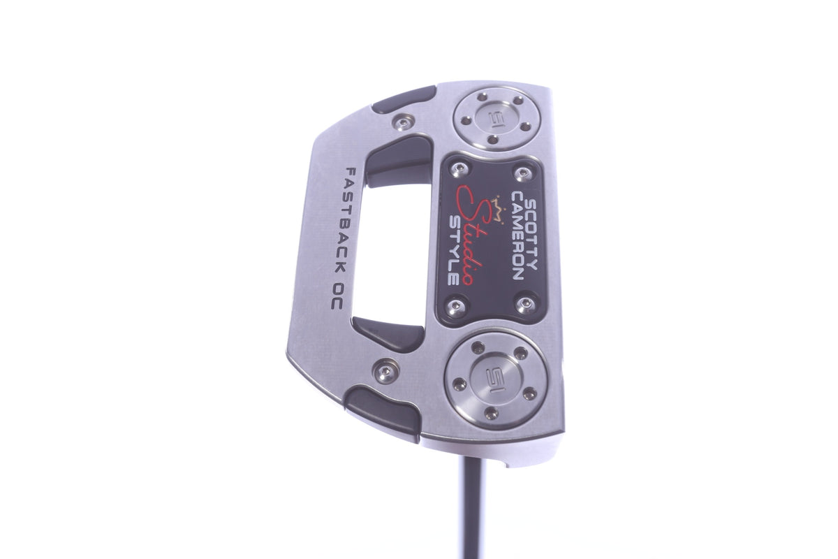 Used Titleist Scotty Cameron Studio Style Fastback OC Putter - Right-Handed - 34 in - Mallet-Next Round