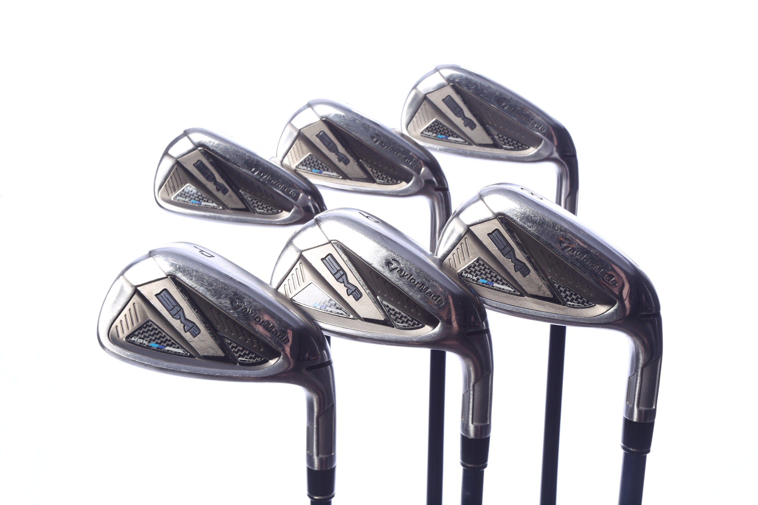 Used TaylorMade SIM2 MAX Iron Set - Right-Handed - 5-PW - Regular Flex