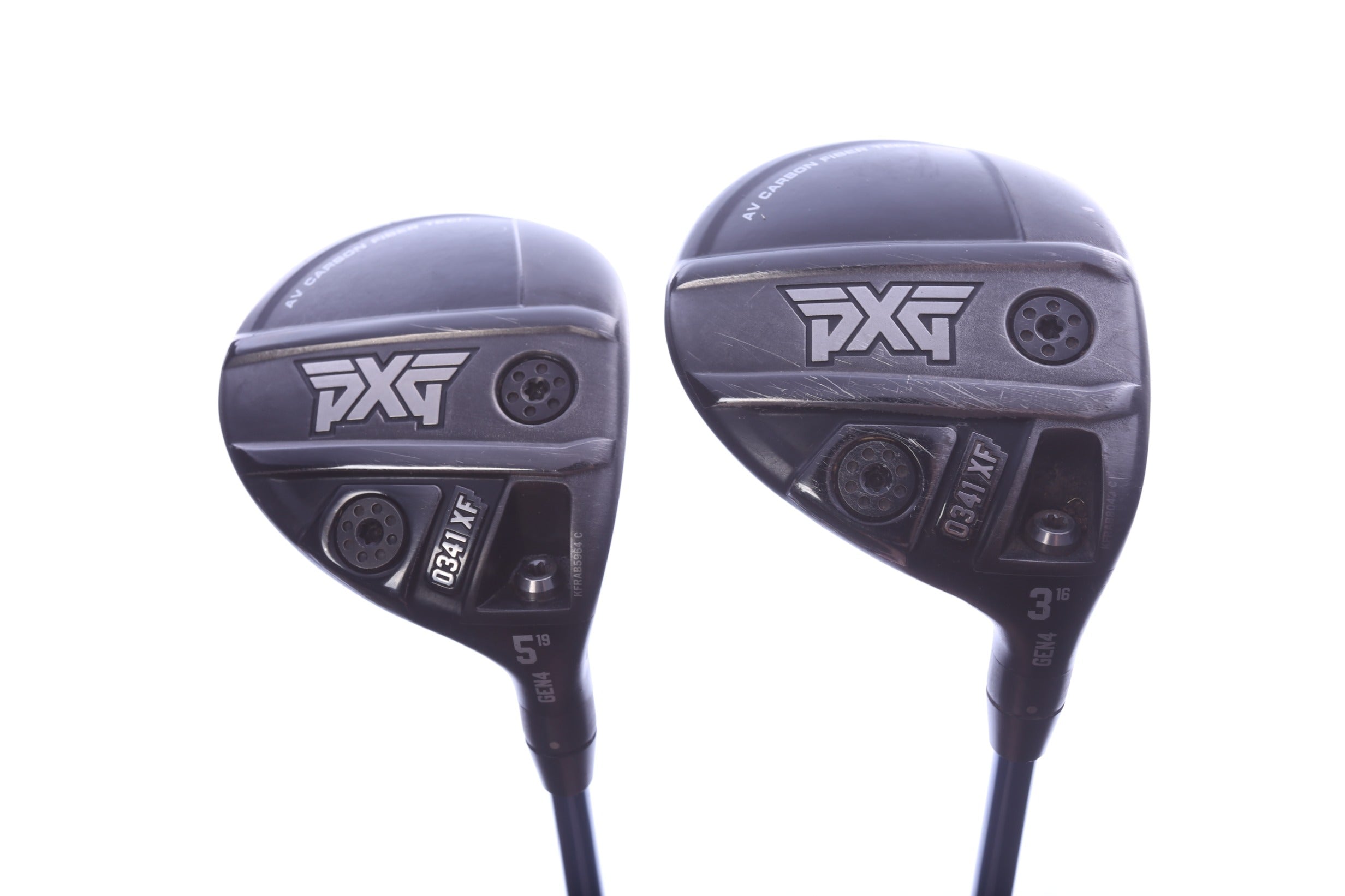 Used PXG 0341 XF GEN4 Wood Set - Right-Handed - 3W, 5W - Regular Flex