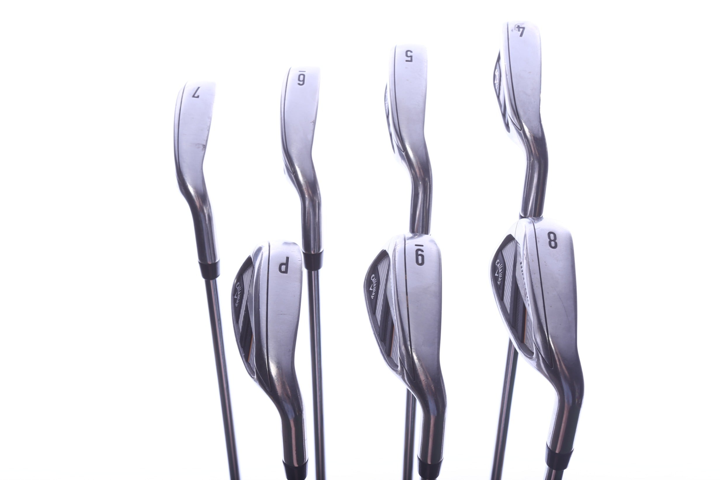 Used Callaway Mavrik Iron Set - Right-Handed - 4-PW - Stiff Flex