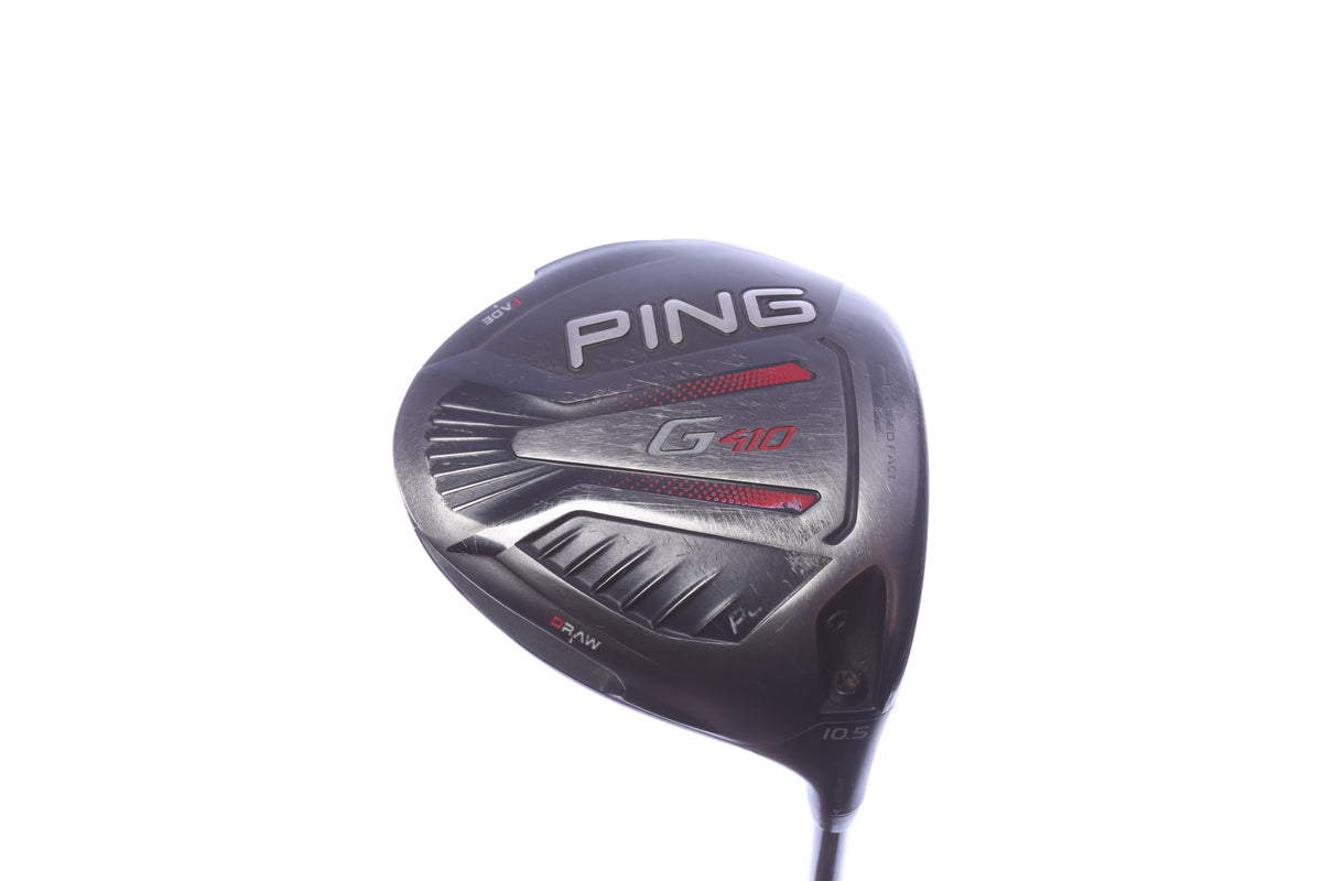 Used Ping G410 Plus Driver - 10.5 Degrees - Stiff Flex Mitsubishi Tensei CK Series Orange - Right-Handed