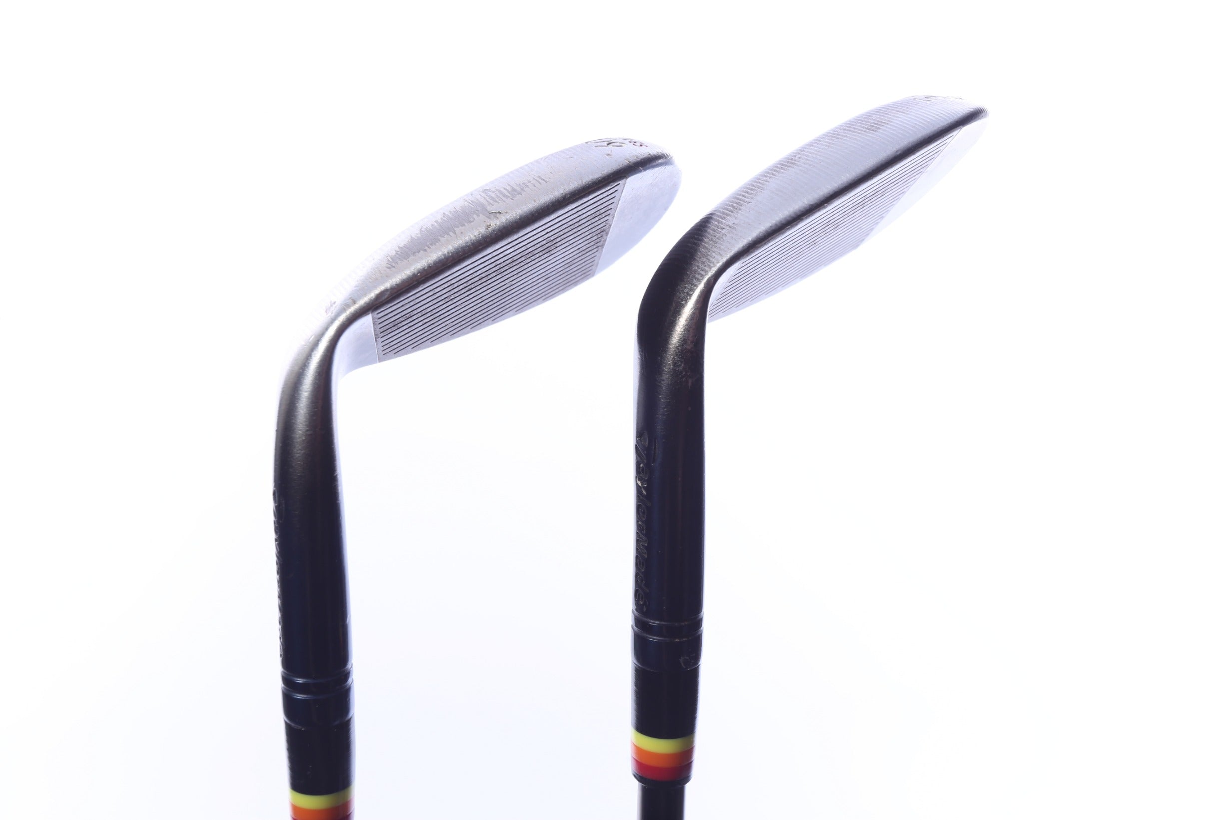 Used TaylorMade Milled Grind 4 Black Wedge Set - Right-Handed - 56*, 60* - Stiff Flex