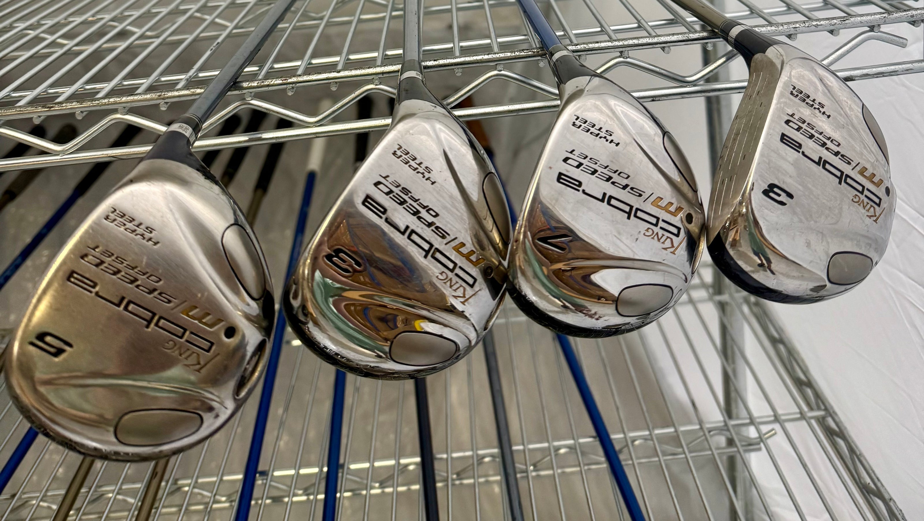 Wholesale Lot of 30 Golf Clubs - Cobra Speed offset & SZ Fairway Woods-Next Round