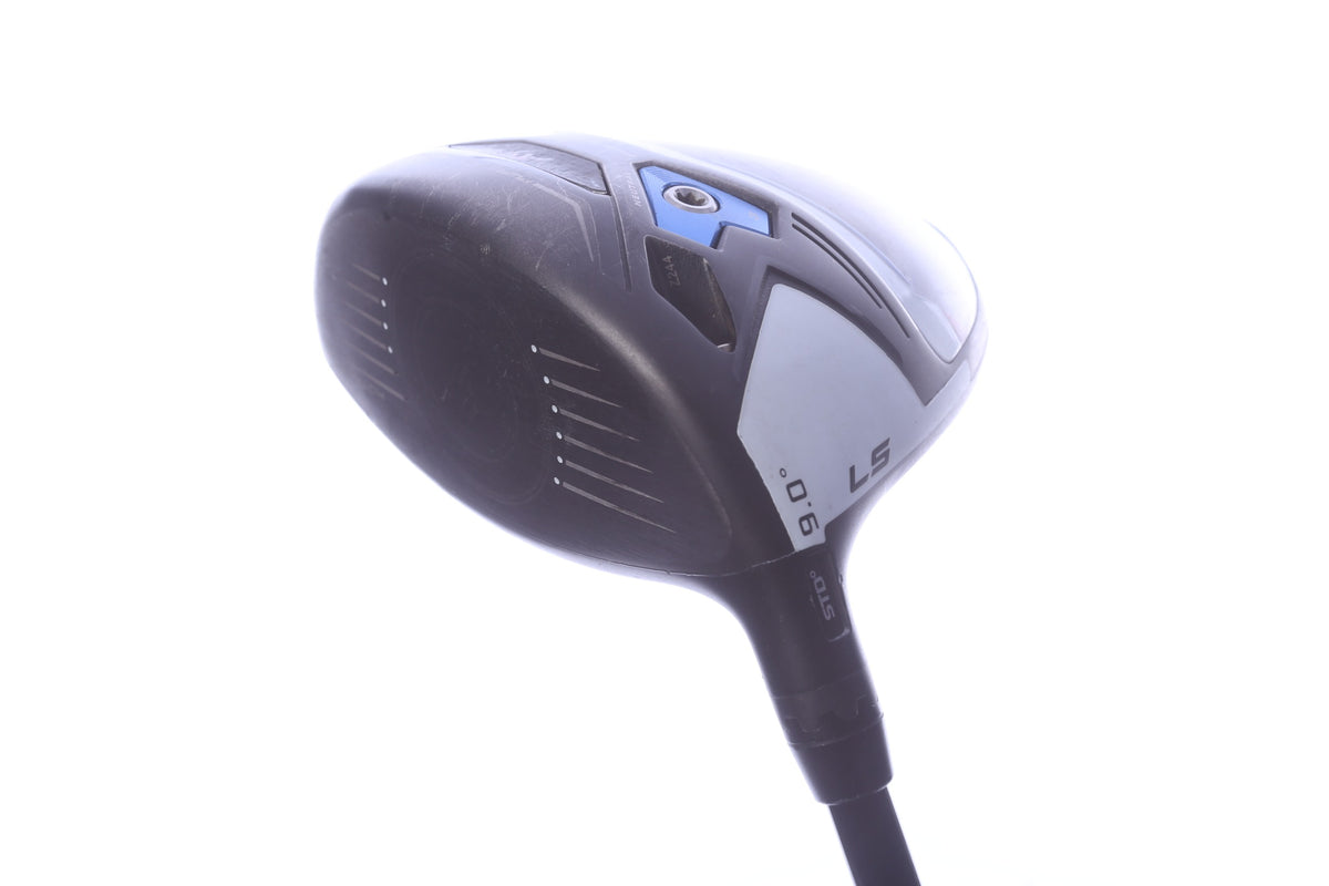 Used Cobra AeroJet LS Driver - 9 Degrees - Stiff Flex Mitsubishi Kai'li White - Left-Handed-Next Round