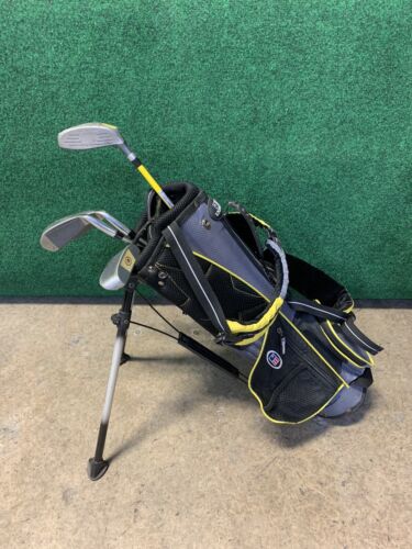 US Kids Golf WT-25u Fairway Driver, 7i, PW, Putter 4-Piece Club Set UL 42” LH-Next Round