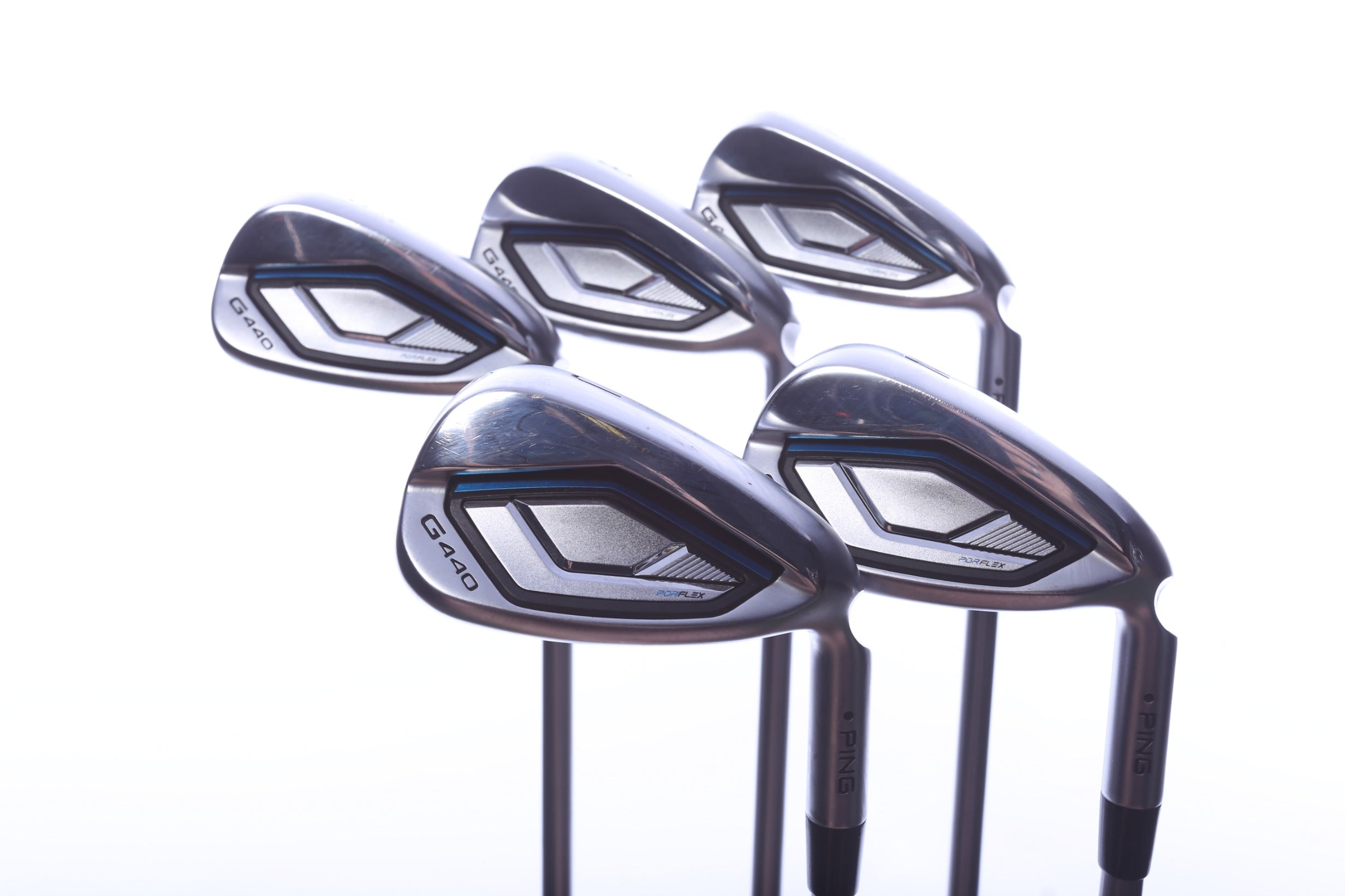 Used Ping G440 Iron Set - Right-Handed - 7-PW, UW - Seniors Flex