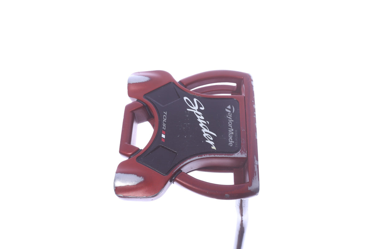 Used TaylorMade Spider Tour Red Putter - Right-Handed - 35 in - Mallet-Next Round