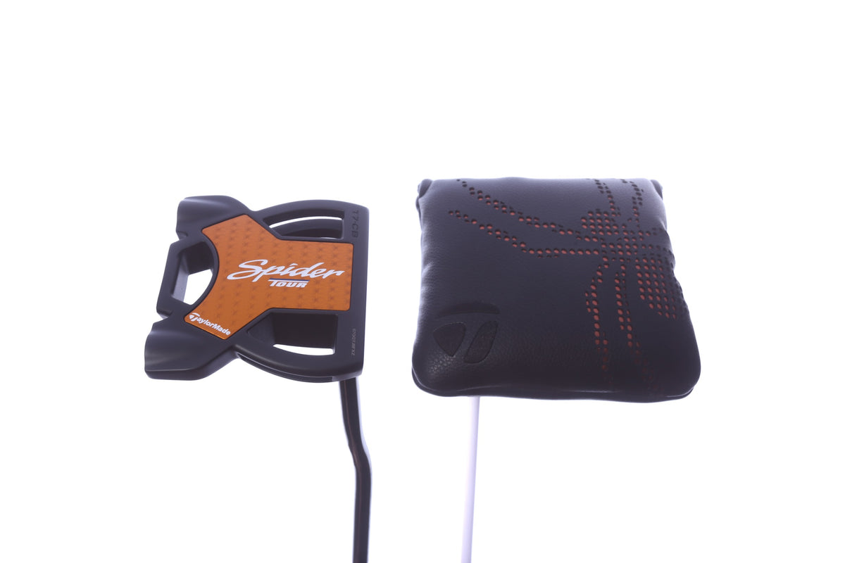 Used TaylorMade Spider Tour S Black Counterbalance Putter - Right-Handed - 38 in - Mallet
