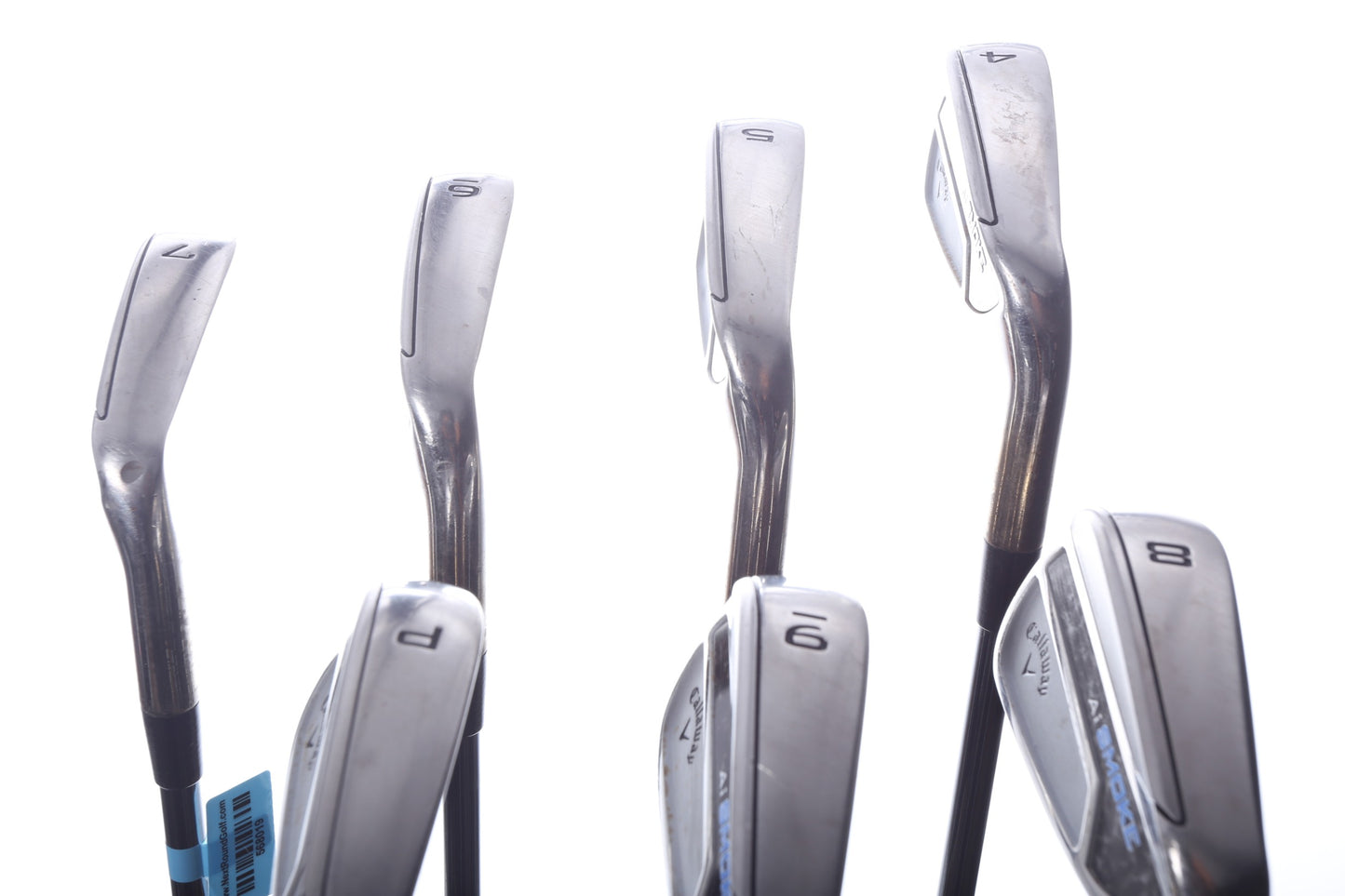 Used Callaway Paradym Ai Smoke Iron Set - Right-Handed - 4-PW - Regular Flex-Next Round