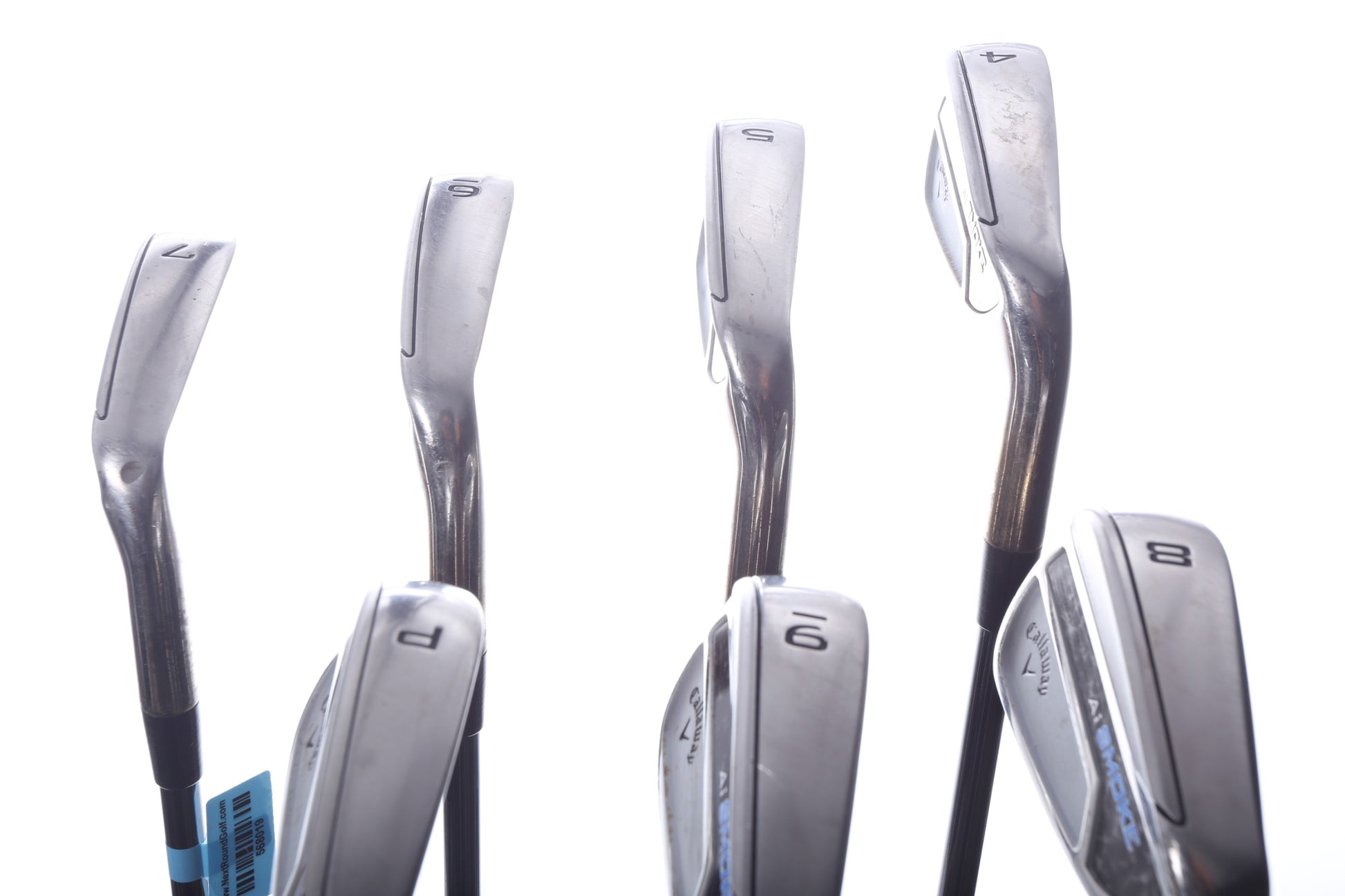 Used Callaway Paradym Ai Smoke Iron Set - Right-Handed - 4-PW - Regular Flex-Next Round