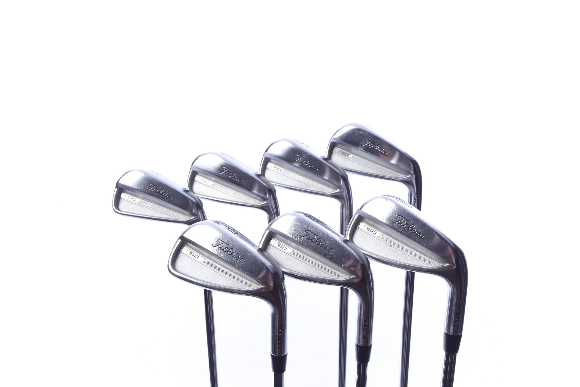 Used Titleist 2023 T150 Iron Set - Right-Handed - 4-PW - Stiff Flex