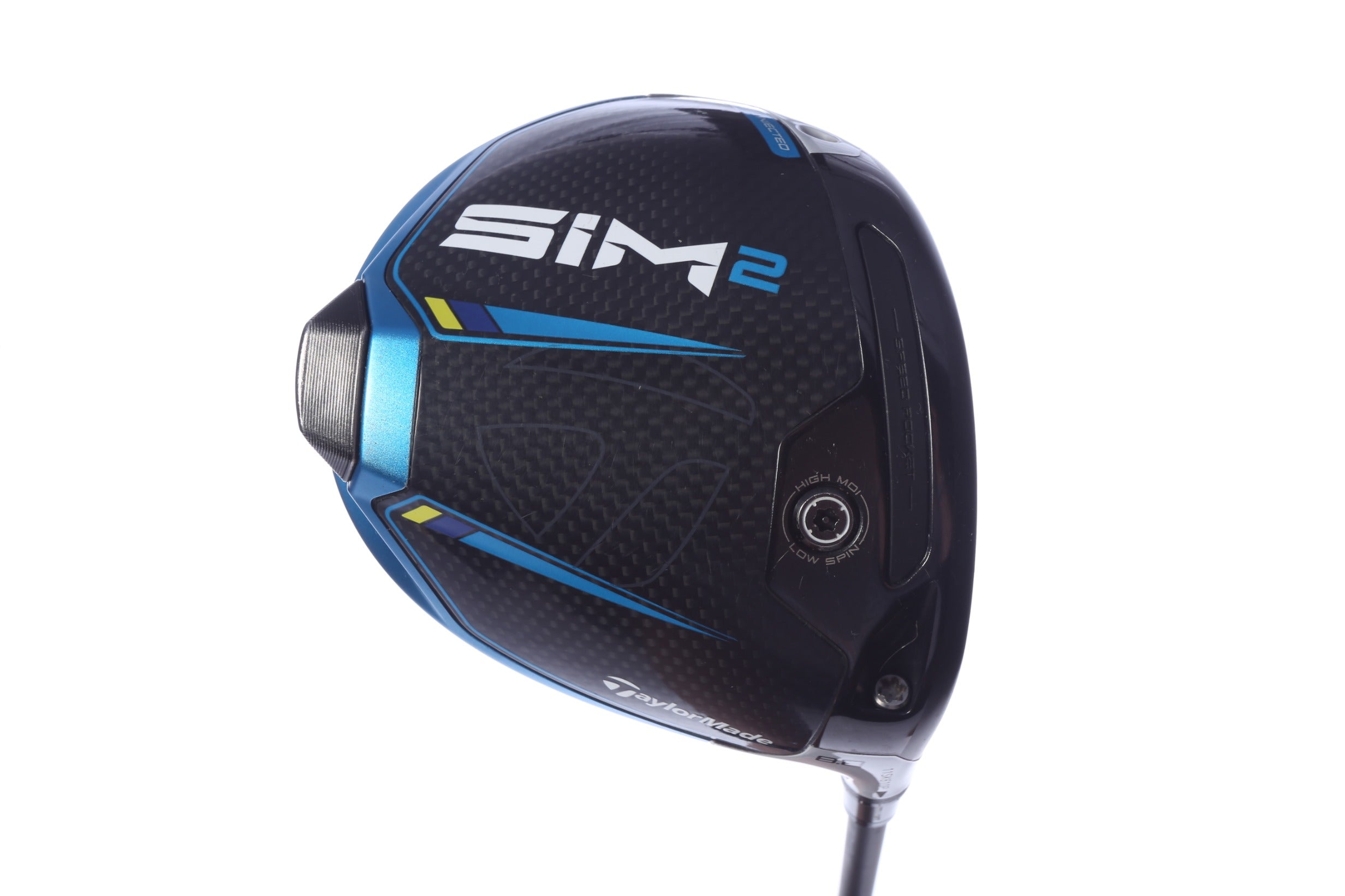 Used TaylorMade SIM2 Driver - 8 Degrees - Stiff Flex Mitsubishi REAX - Right-Handed-Next Round