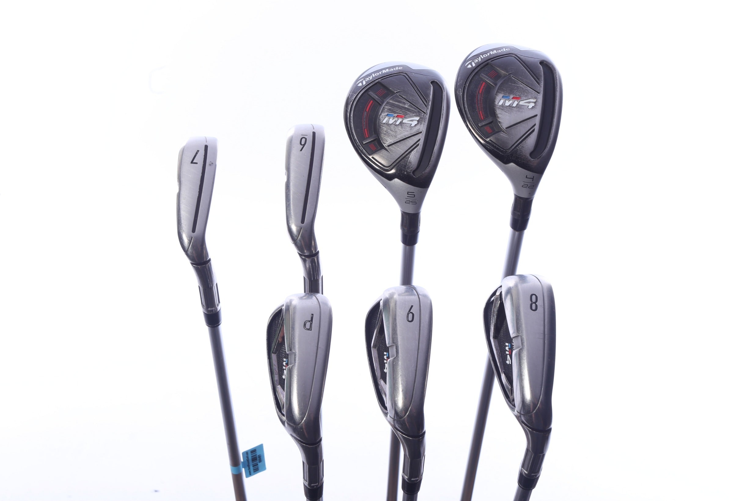 Used TaylorMade M4 Combo 2018 Iron Set - Right-Handed - 4H, 5H, 6-PW - Ladies Flex