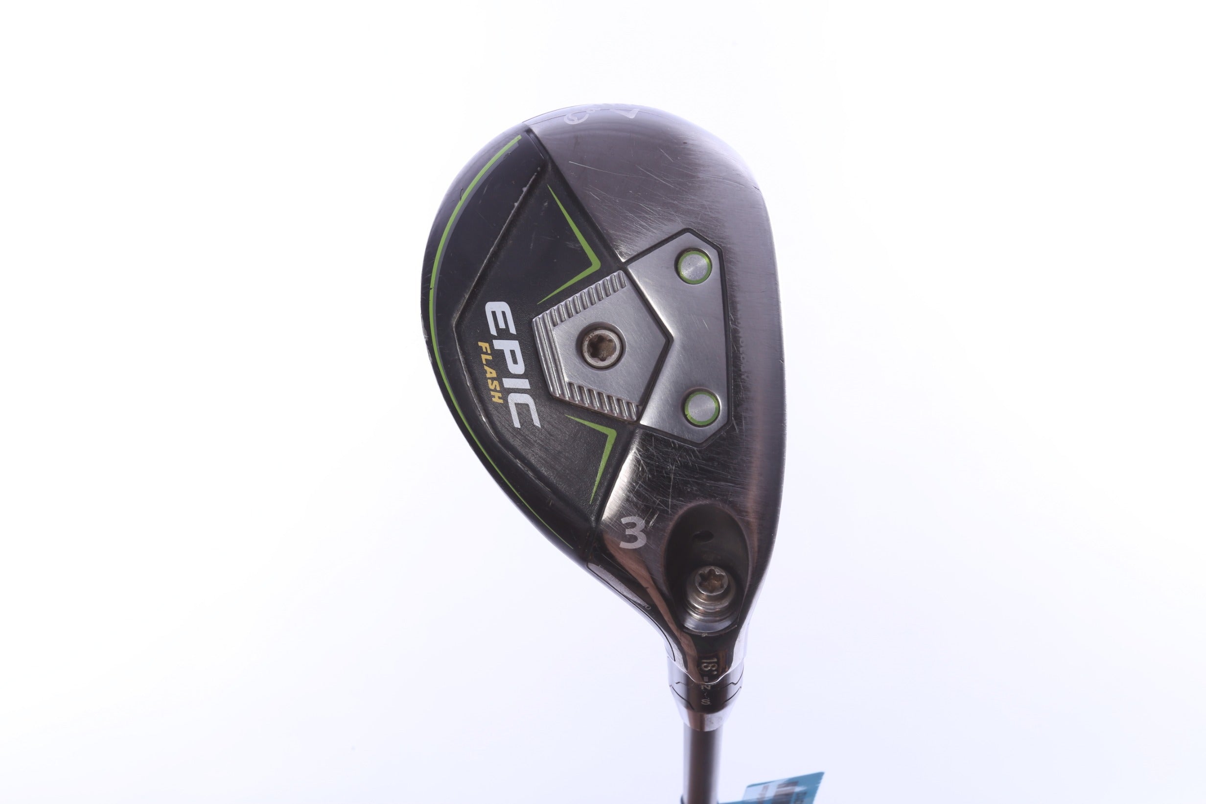 Used Callaway Epic Flash 3H Hybrid - Right-Handed - 18 Degrees - Extra Stiff Flex-Next Round