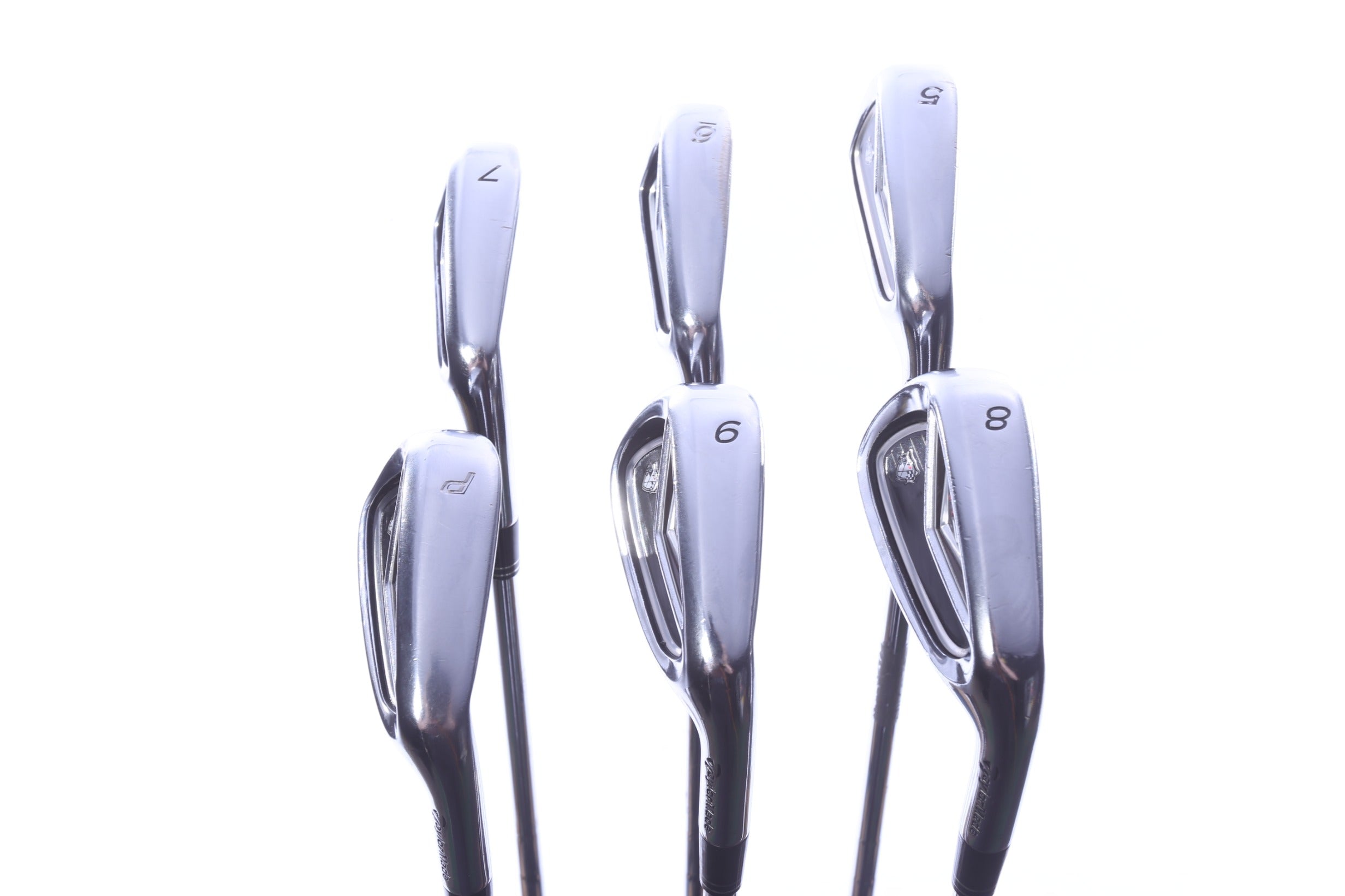 Used TaylorMade R9 TP Iron Set - Right-Handed - 5-PW - Regular Flex