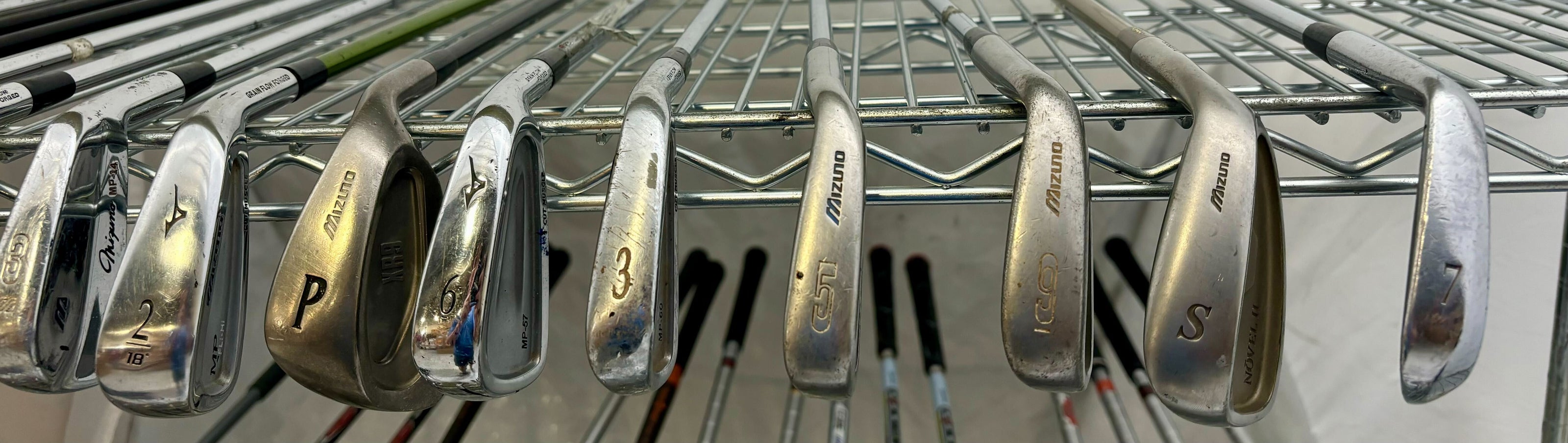 Wholesale Lot of 30 Golf Clubs -Mizuno and TaylorMade Irons and Wedges-Next Round