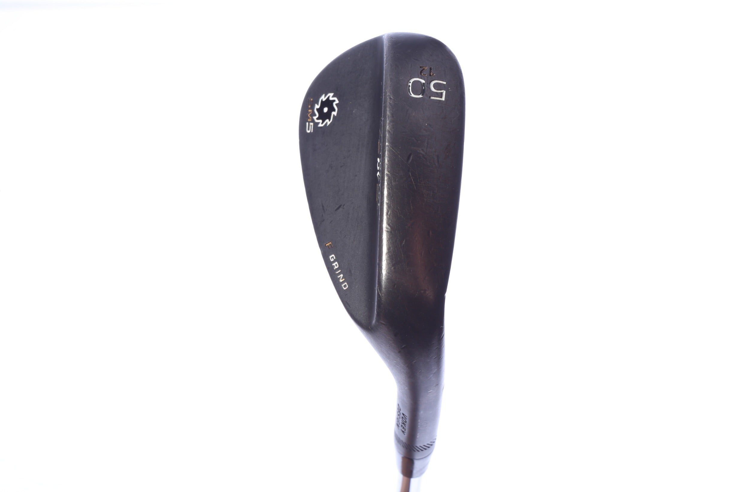Used Titleist Vokey SM5 Raw Black Gap Wedge - Right-Handed - 50 Degrees - Wedge Flex