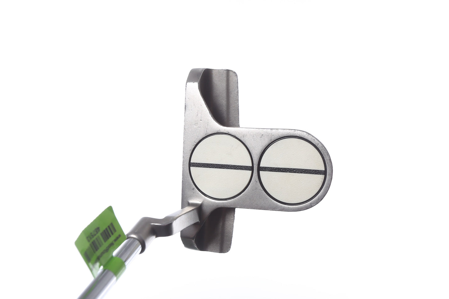 Used Odyssey White Ice 2-Ball Blade Lined Putter - Right-Handed - 35 in - Mallet-Next Round