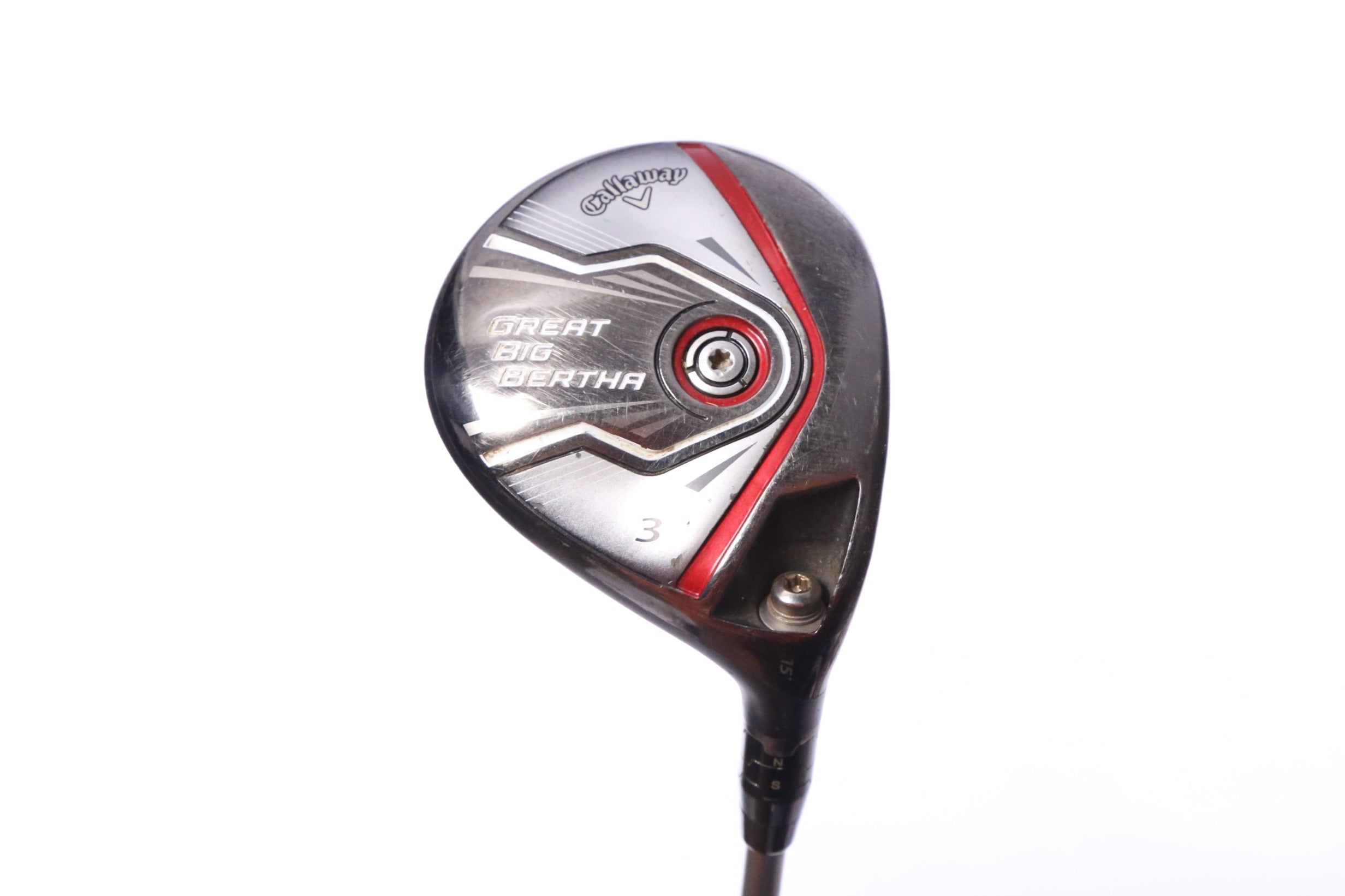 Used Callaway Great Big Bertha 2015 3-Wood - Right-Handed - 15 Degrees - Extra Stiff Flex-Next Round
