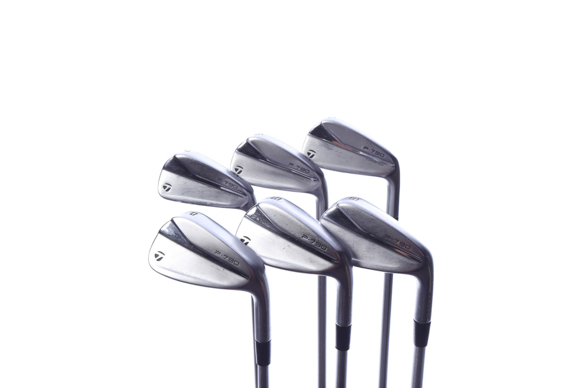 Used TaylorMade 2021 P790 Iron Set - Right-Handed - 5-PW - Stiff Flex