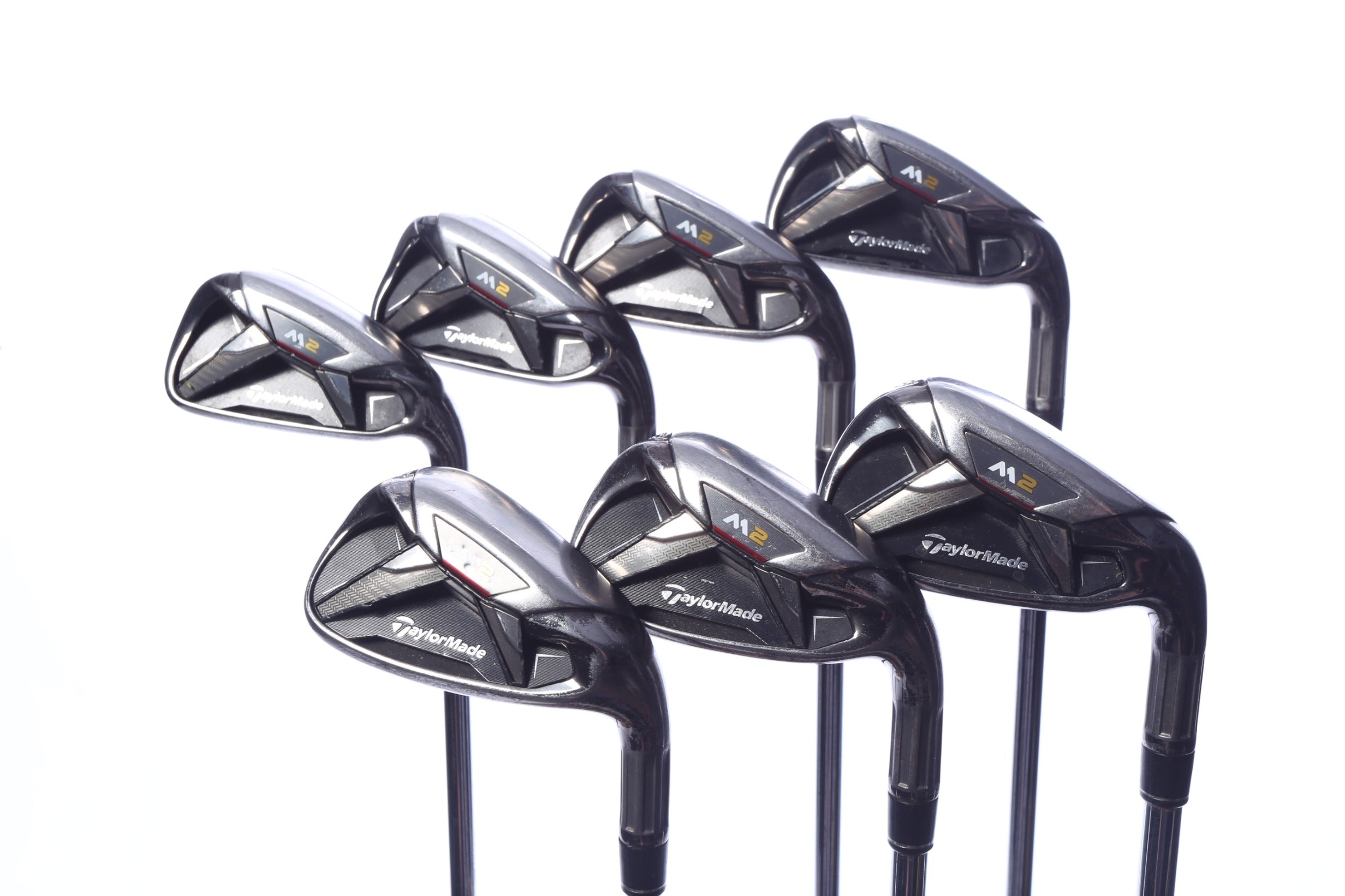 Used TaylorMade M2 Iron Set - Right-Handed - 4-PW - Stiff Flex