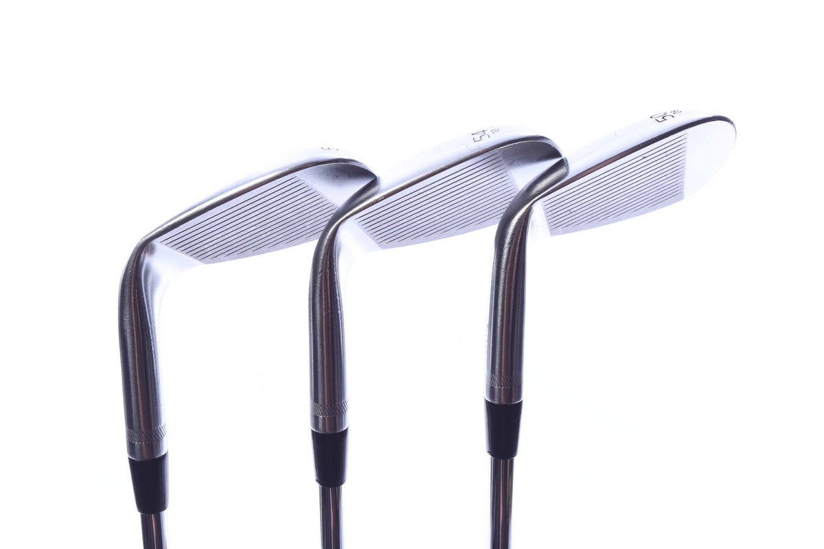 Used Titleist Vokey SM6 Tour Chrome Wedge Set - Right-Handed - 50*, 54*, 58* - Wedge Flex