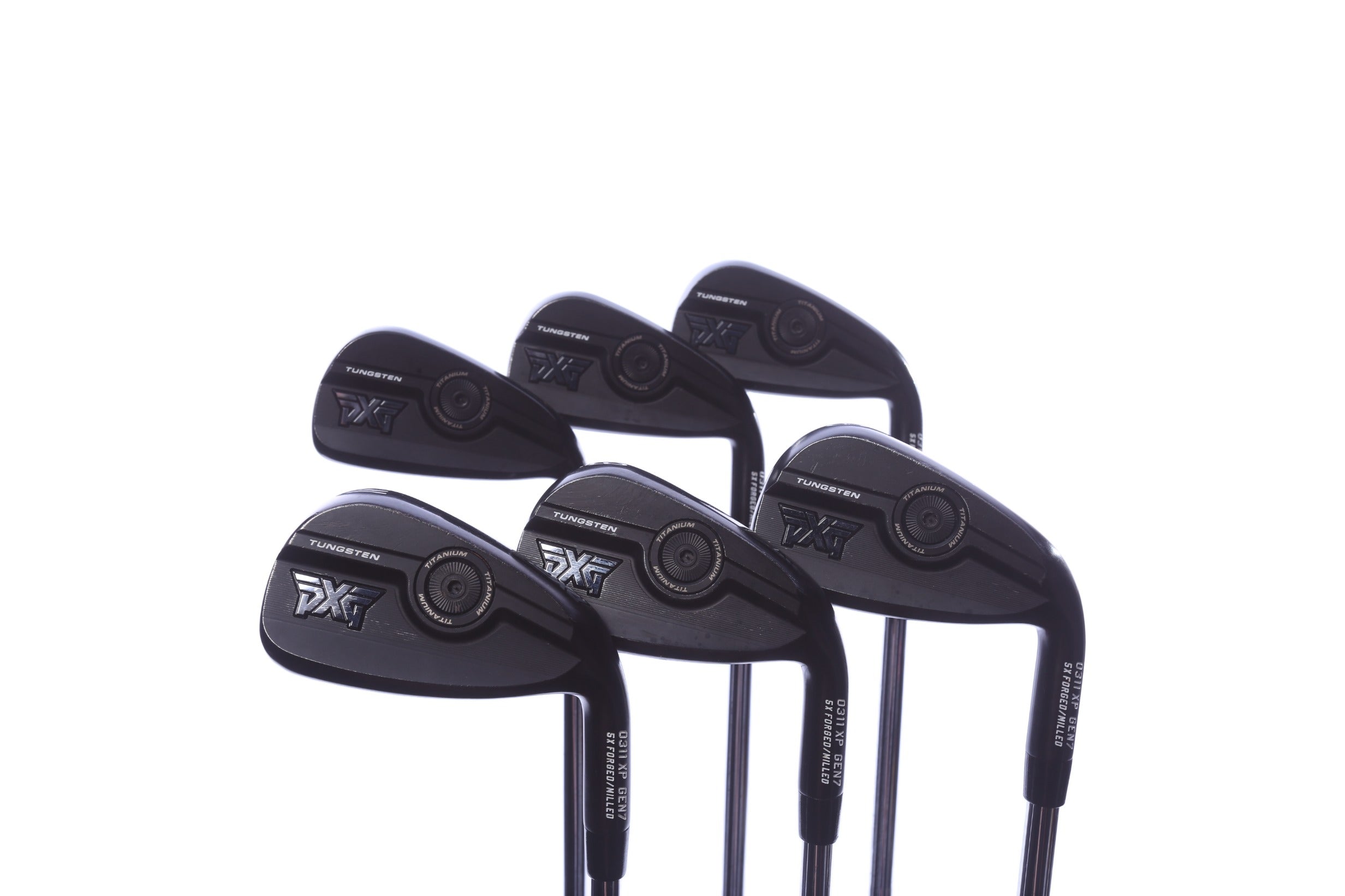 Used PXG 0311 XP Gen7 Xtreme Dark Iron Set - Right-Handed - 5-PW - Stiff Flex