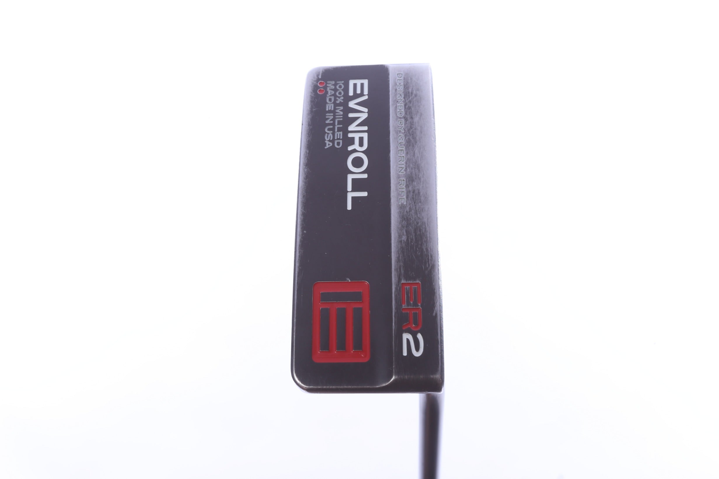 Used Evnroll ER2 Black MidBlade Putter - Right-Handed - 34 in - Blade-Next Round