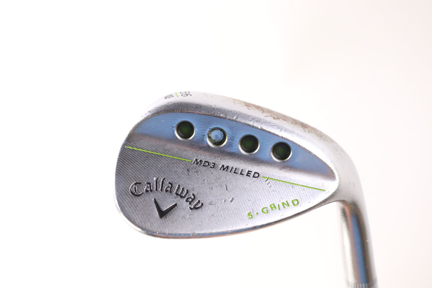 Used Callaway MD3 Milled Chrome S Grind Sand Wedge - Right-Handed - 56 Degrees - Stiff Flex-Next Round