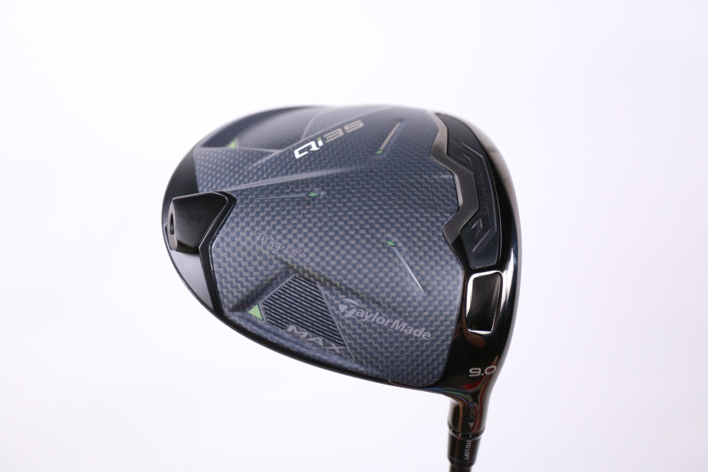 Used TaylorMade Qi35 MAX Driver - 9 Degrees - Stiff Flex Fujikura Ventus Red 5 - Right-Handed-Next Round