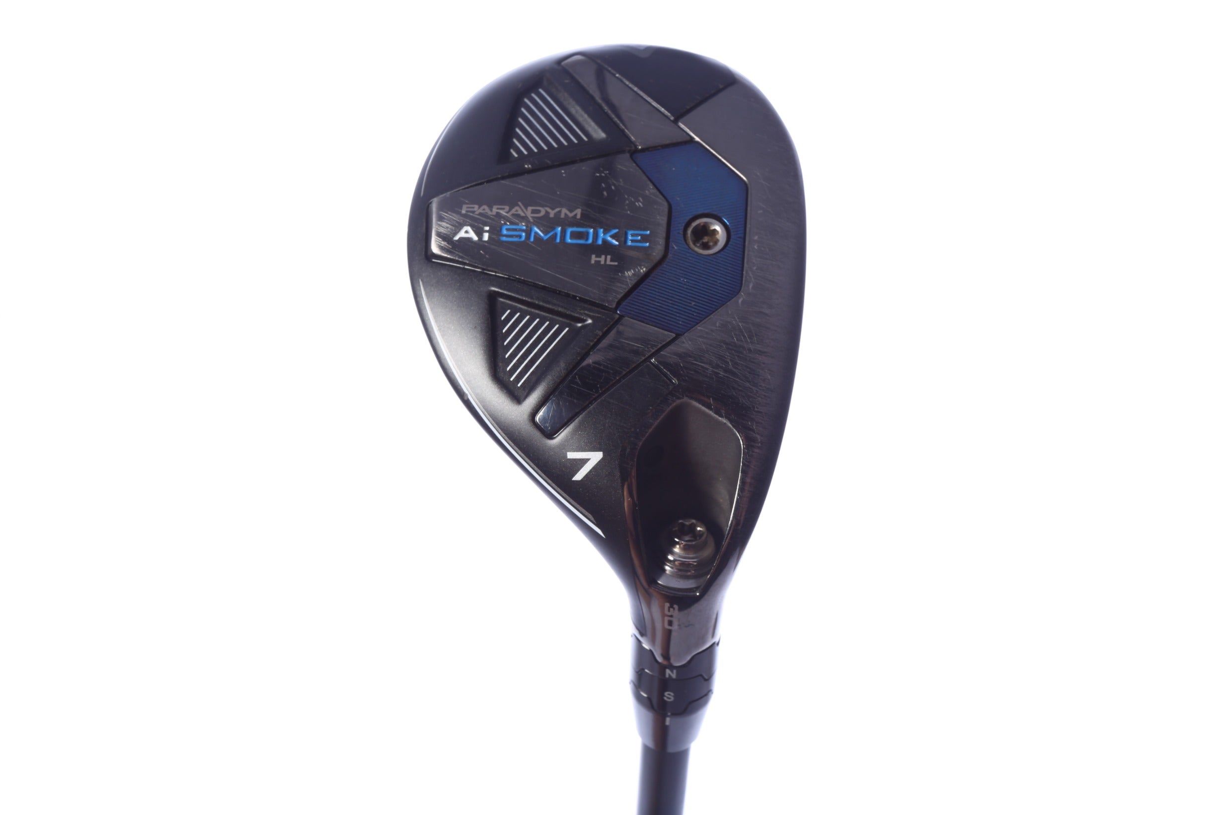 Used Callaway Paradym Ai Smoke 7H Hybrid - Right-Handed - 30 Degrees - Seniors Flex
